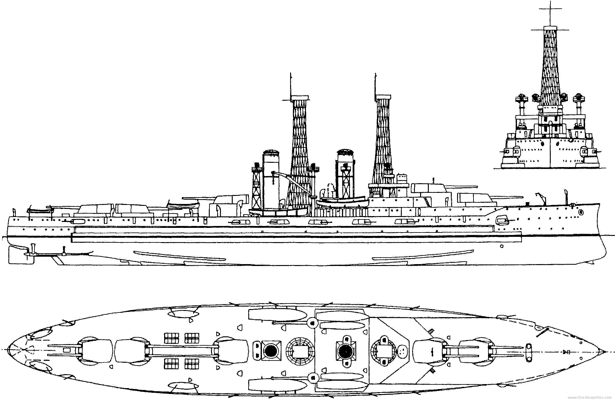Battleship Uss North Dakota Bb 29 1982x1300