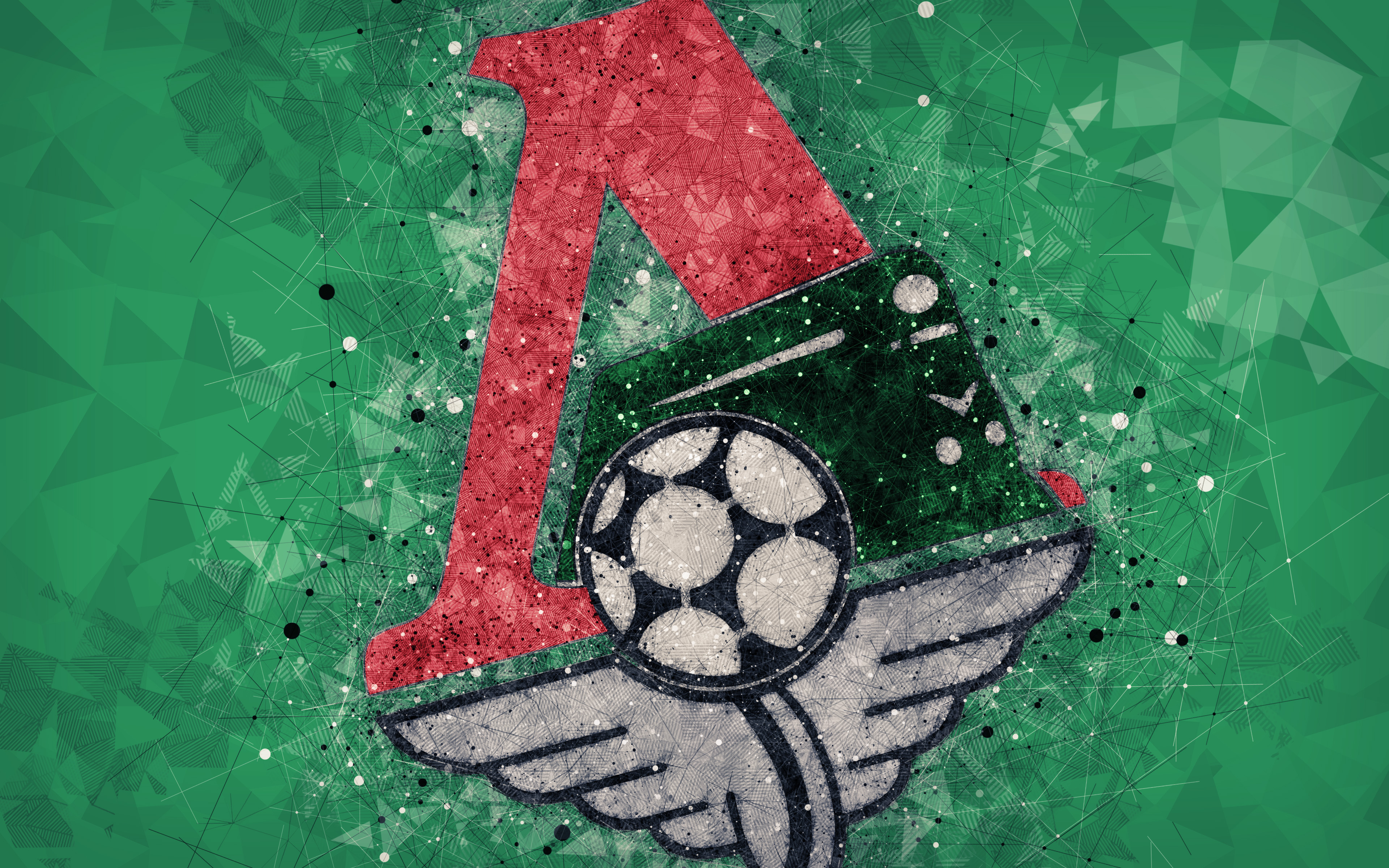 Emblem Fc Lokomotiv Moscow Logo Soccer 3840x2400