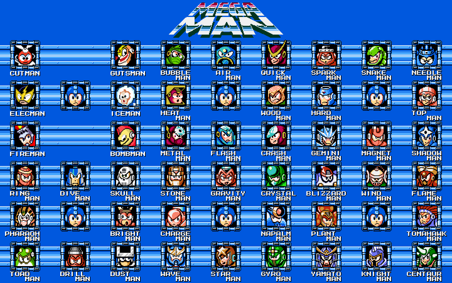 Video Game Mega Man 1440x900