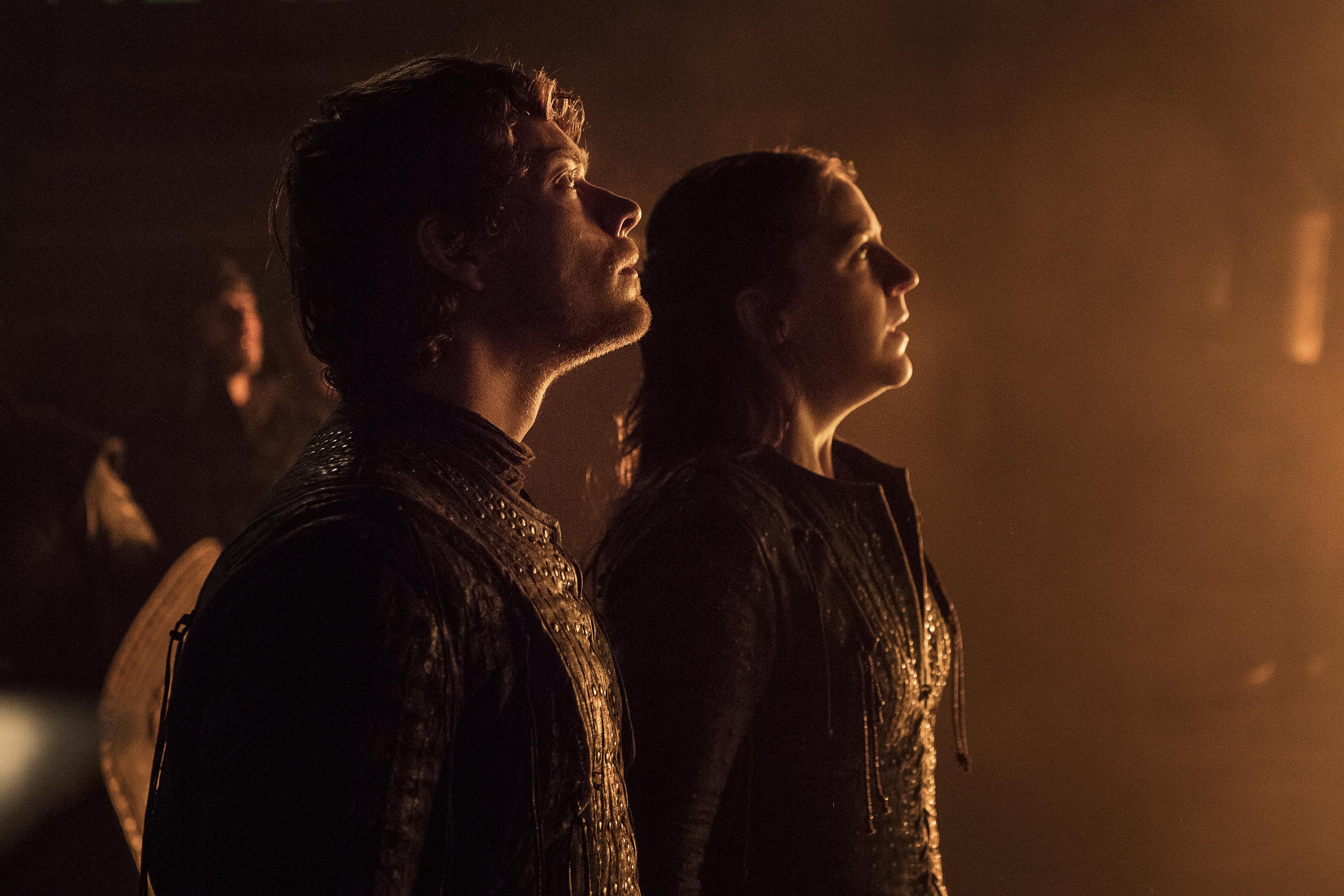 Alfie Allen Gemma Whelan Theon Greyjoy Yara Greyjoy 4500x3000