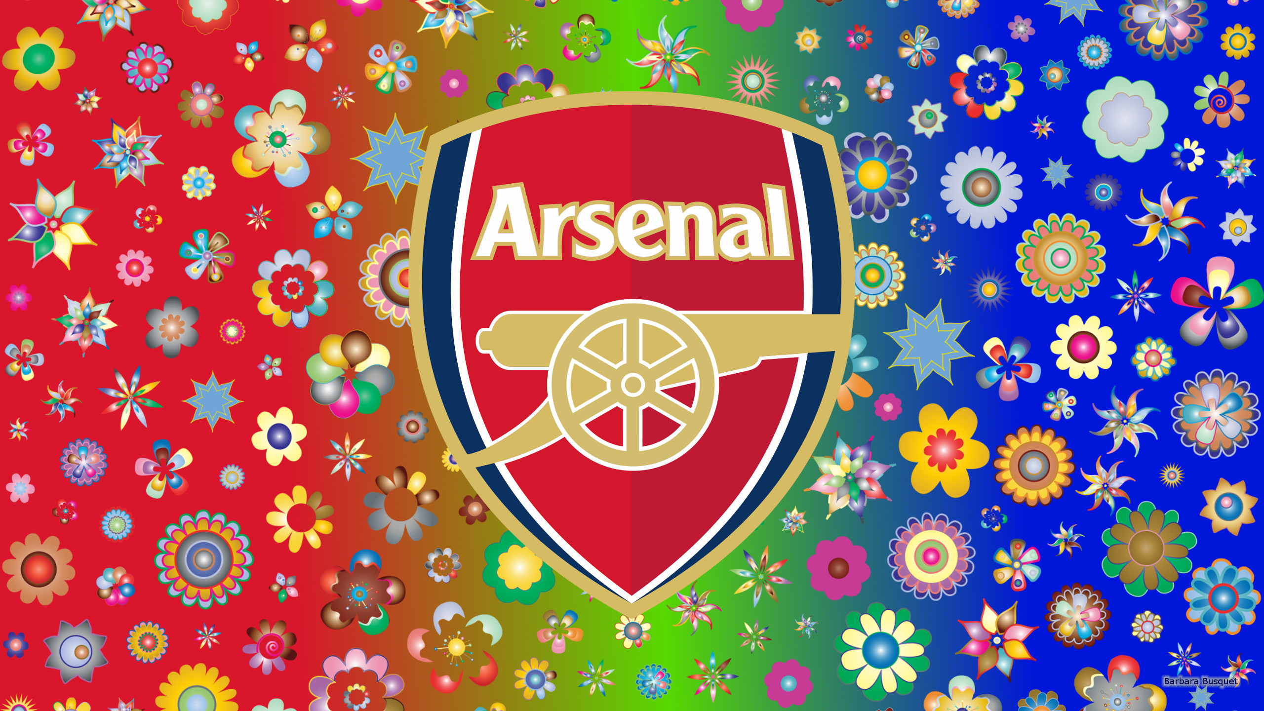 Arsenal F C Emblem Logo Soccer 2560x1440