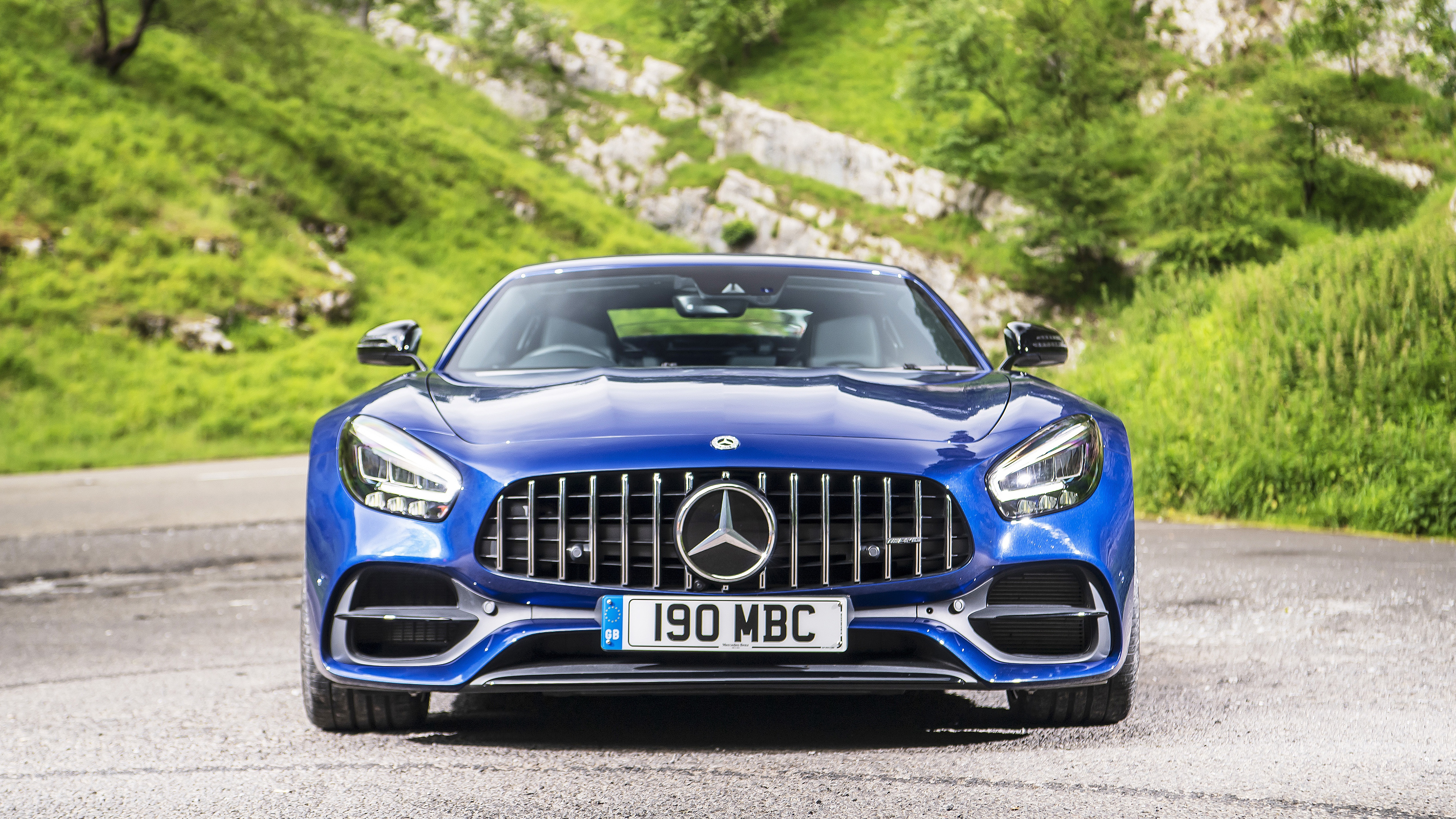 Blue Car Cabriolet Car Mercedes Benz Amg Mercedes Benz Amg Gt Sport Car Vehicle 5120x2880