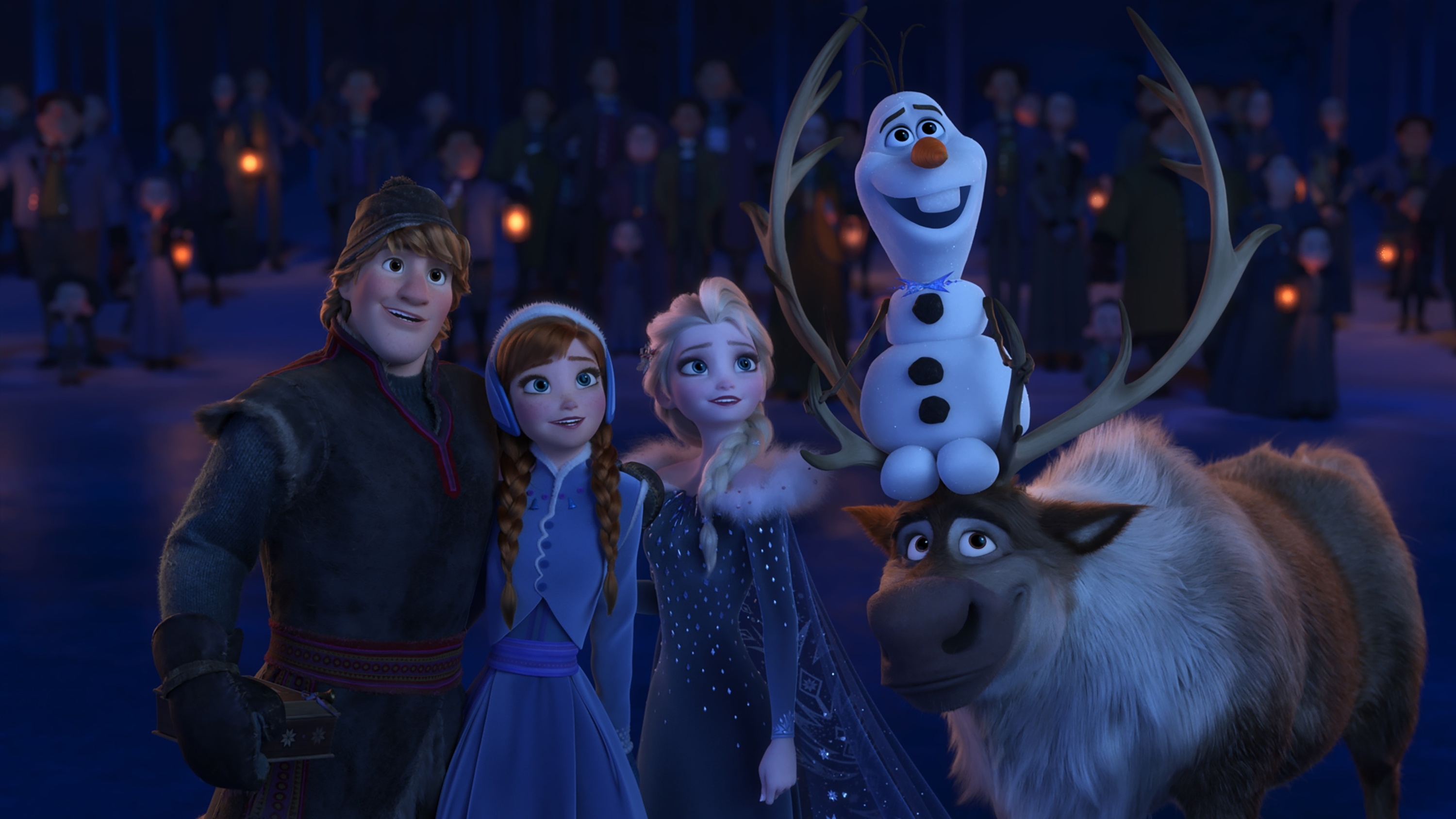 Anna Frozen Elsa Frozen Kristoff Frozen Olaf Frozen Sven Frozen 3000x1688