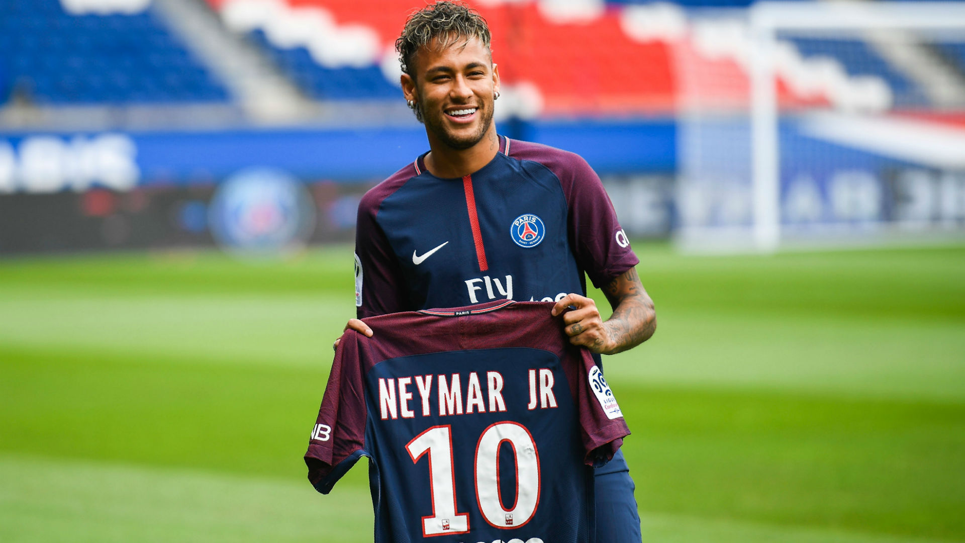 Brazilian Neymar Paris Saint Germain F C Soccer 1920x1080