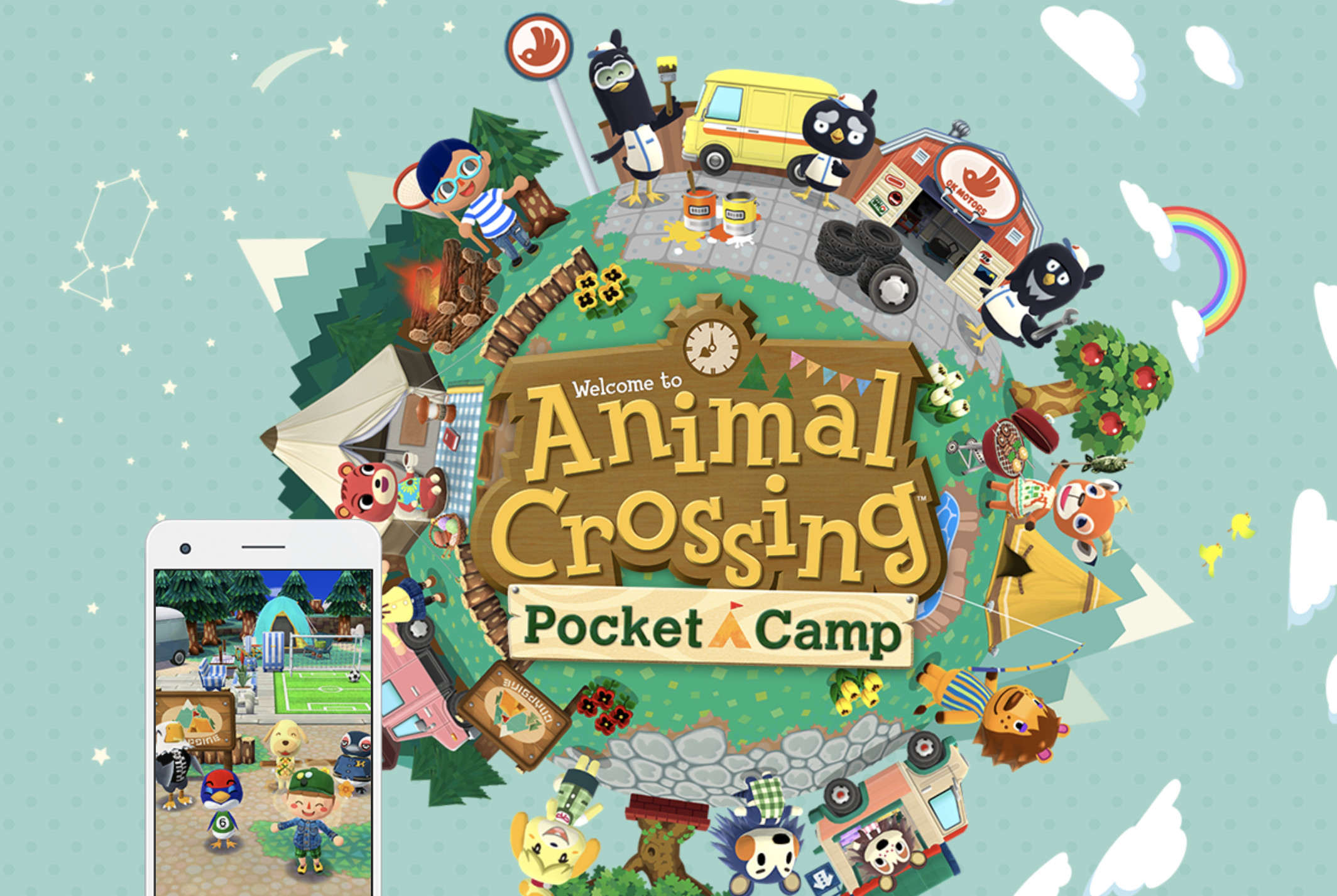 Video Game Animal Crossing Pocket Camp 2128x1426