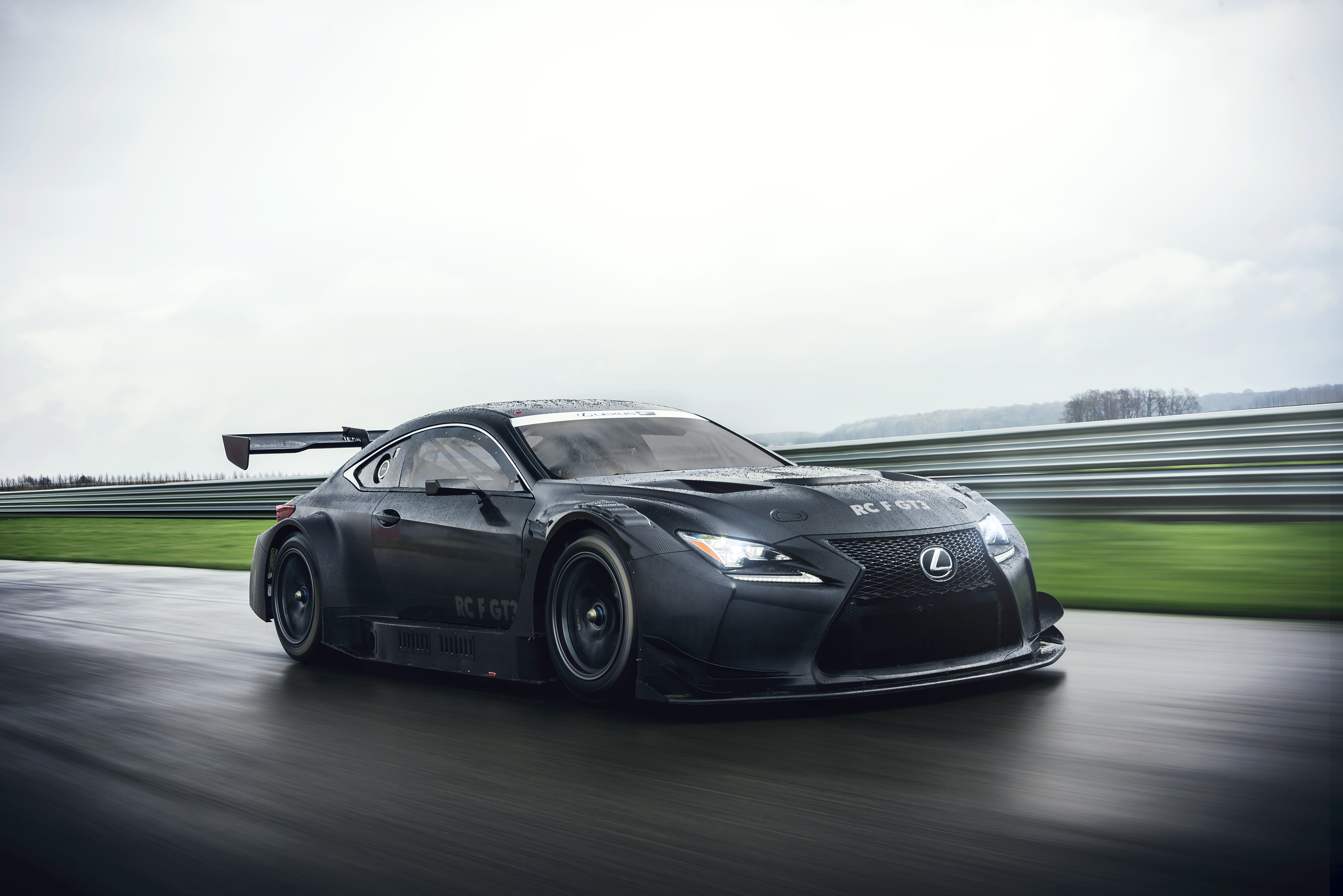 Car Lexus Lexus Rc Lexus Rc F Gt3 Race Car Silver Car Sport Car Vehicle 3500x2336