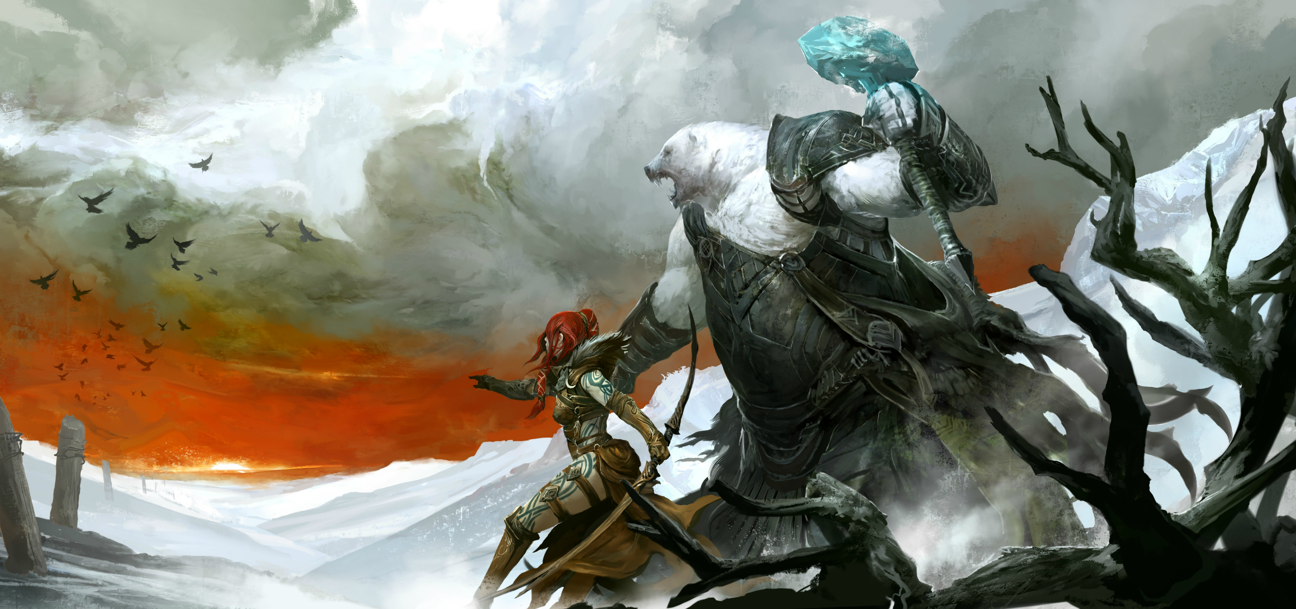 Video Game Guild Wars 2 2638x1240