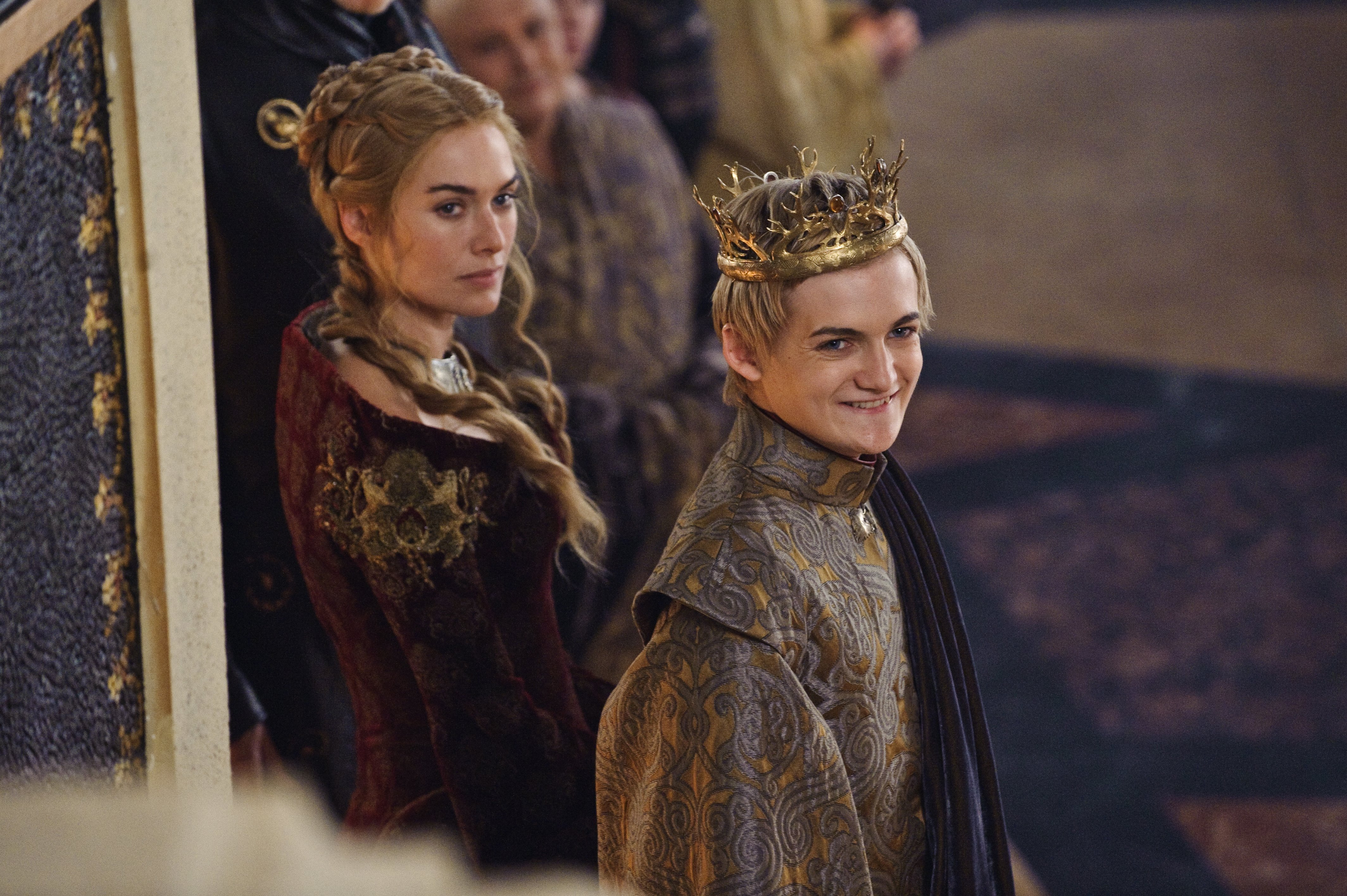 Cersei Lannister Jack Gleeson Joffrey Baratheon Lena Headey 4256x2832