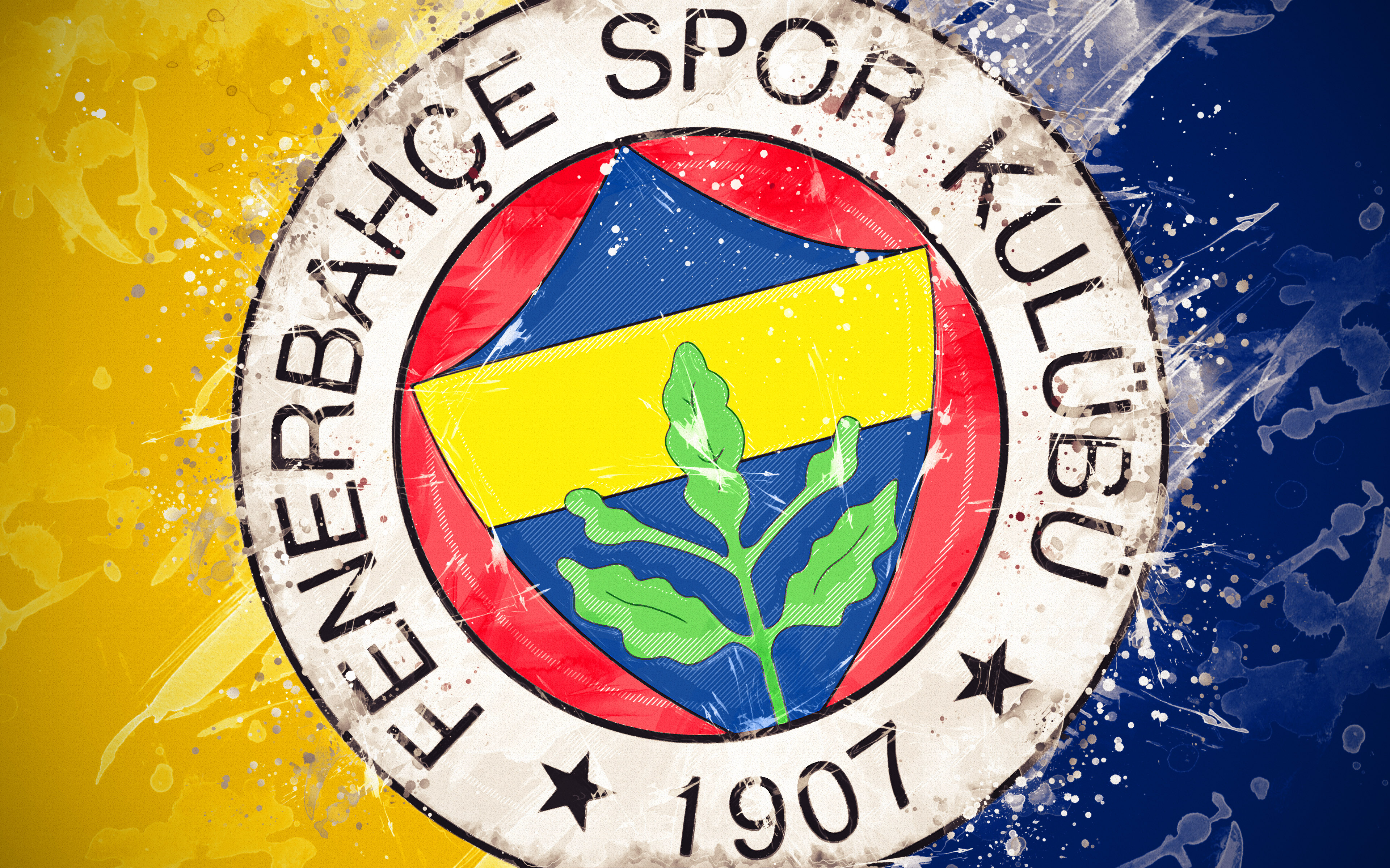 Emblem Fenerbahce S K Logo Soccer 3840x2400