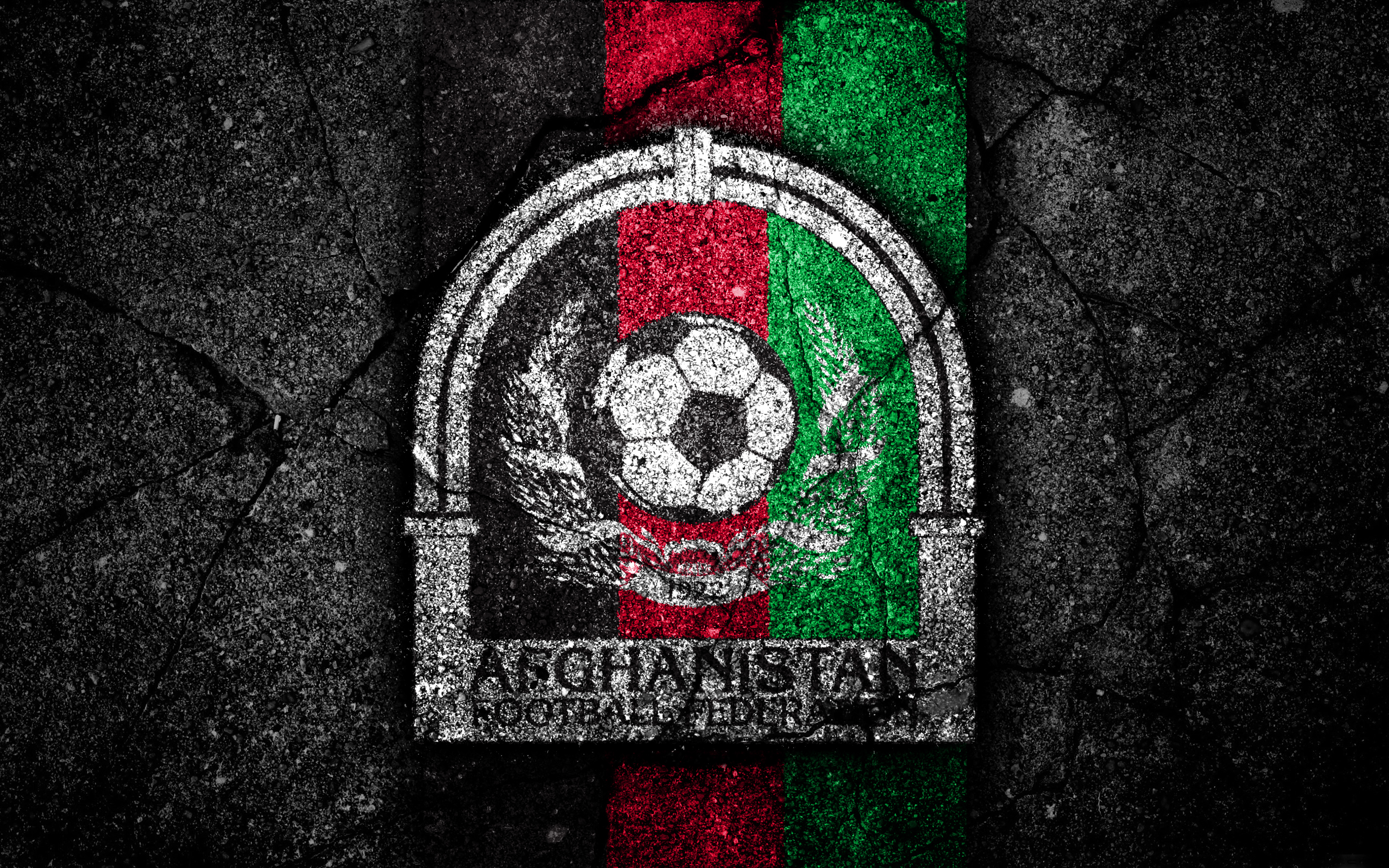 Afghanistan Emblem Logo Soccer 3840x2400