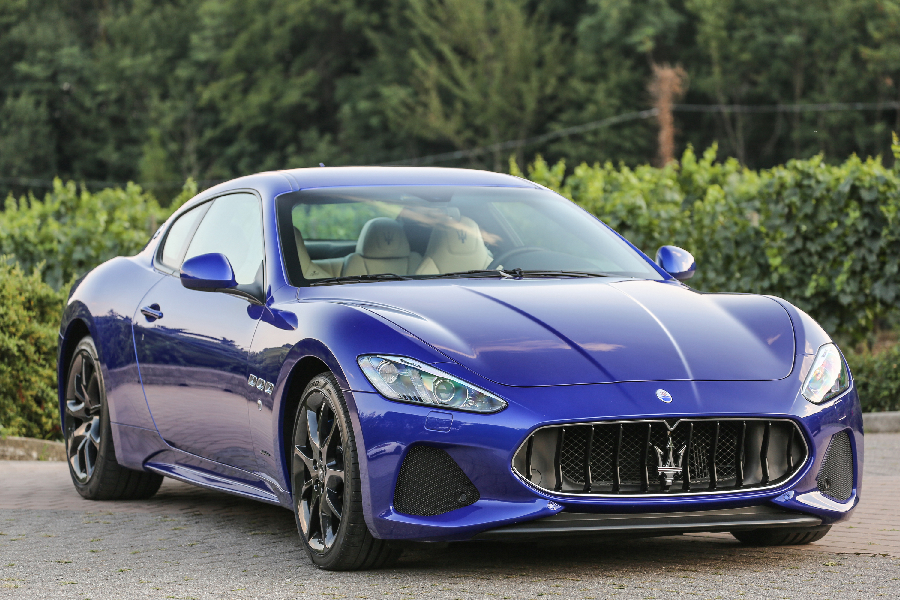 Blue Car Car Coupe Grand Tourer Maserati Maserati Granturismo Supercar Vehicle 3000x2000