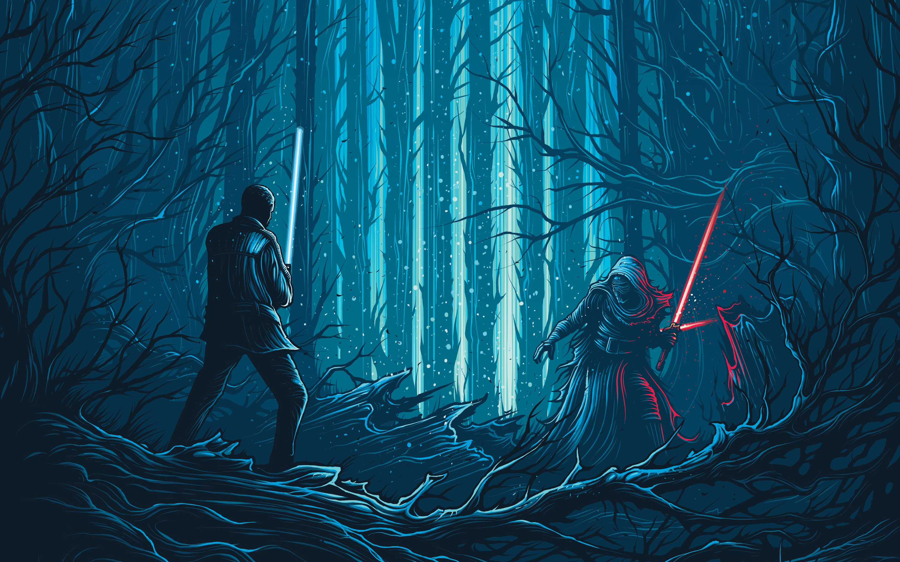 Finn Star Wars Jedi Kylo Ren Lightsaber Sith Star Wars Star Wars Star Wars Episode Vii The Force Awa 2880x1800