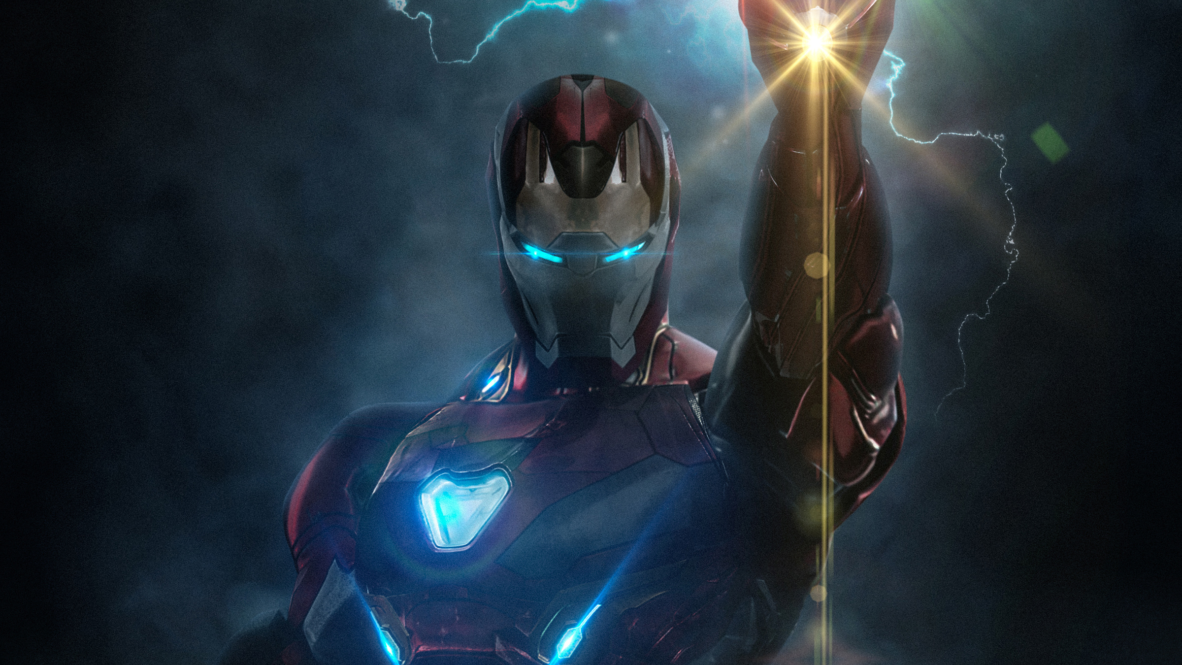 Avengers Endgame Iron Man Tony Stark 2400x1350