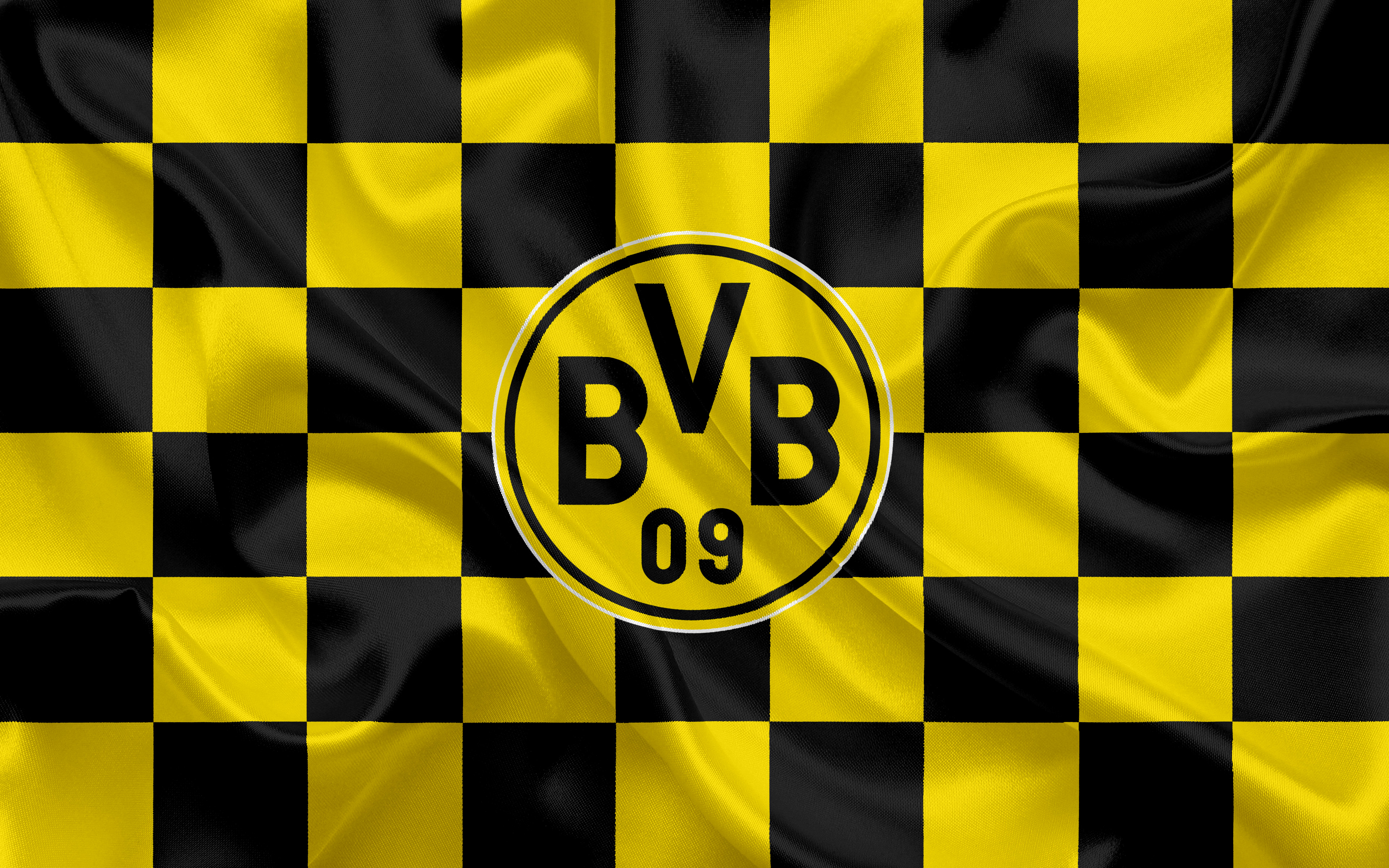 Bvb Borussia Dortmund Emblem Logo Soccer 3840x2400