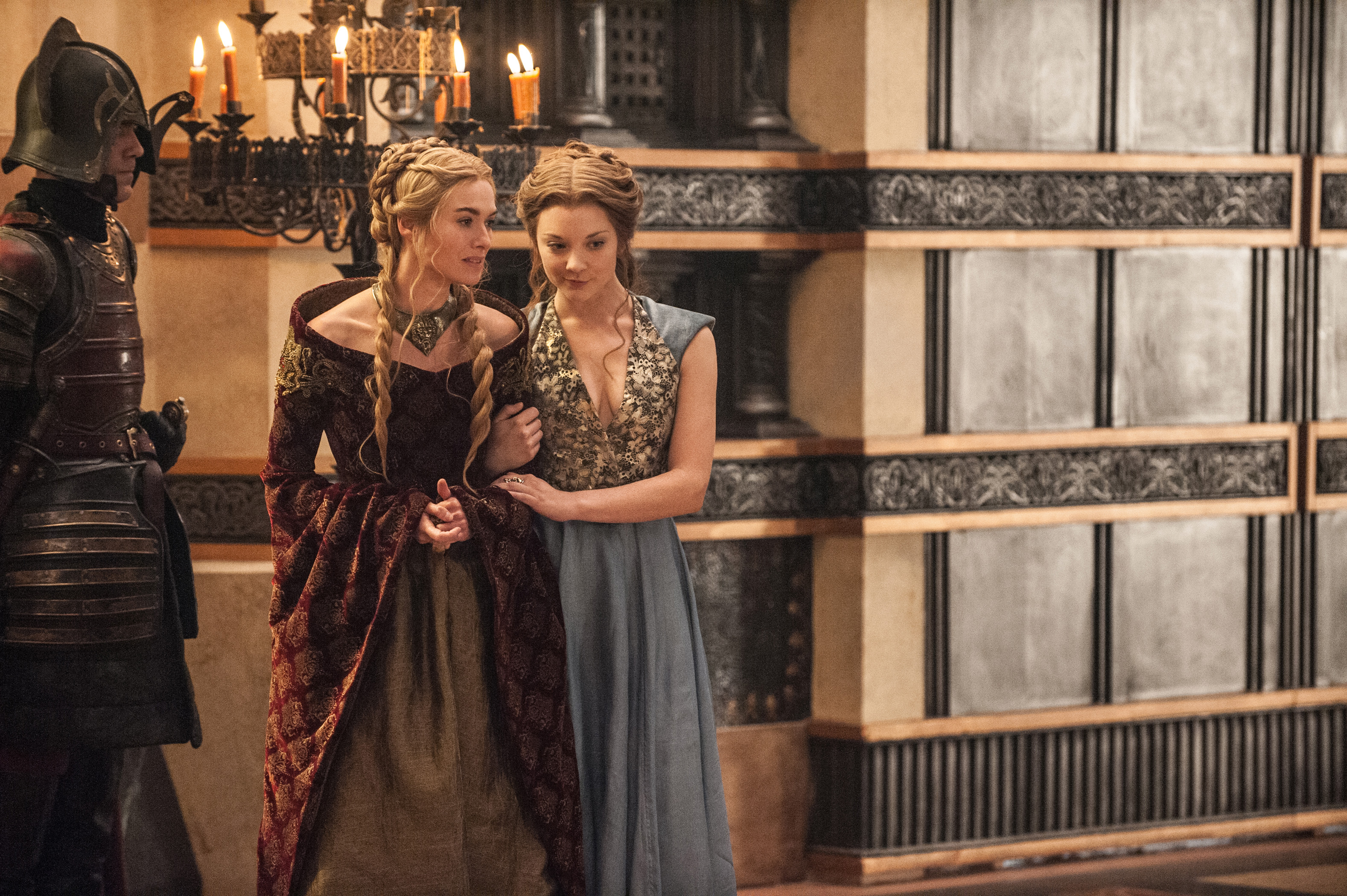 Cersei Lannister Lena Headey Margaery Tyrell Natalie Dormer 3156x2100