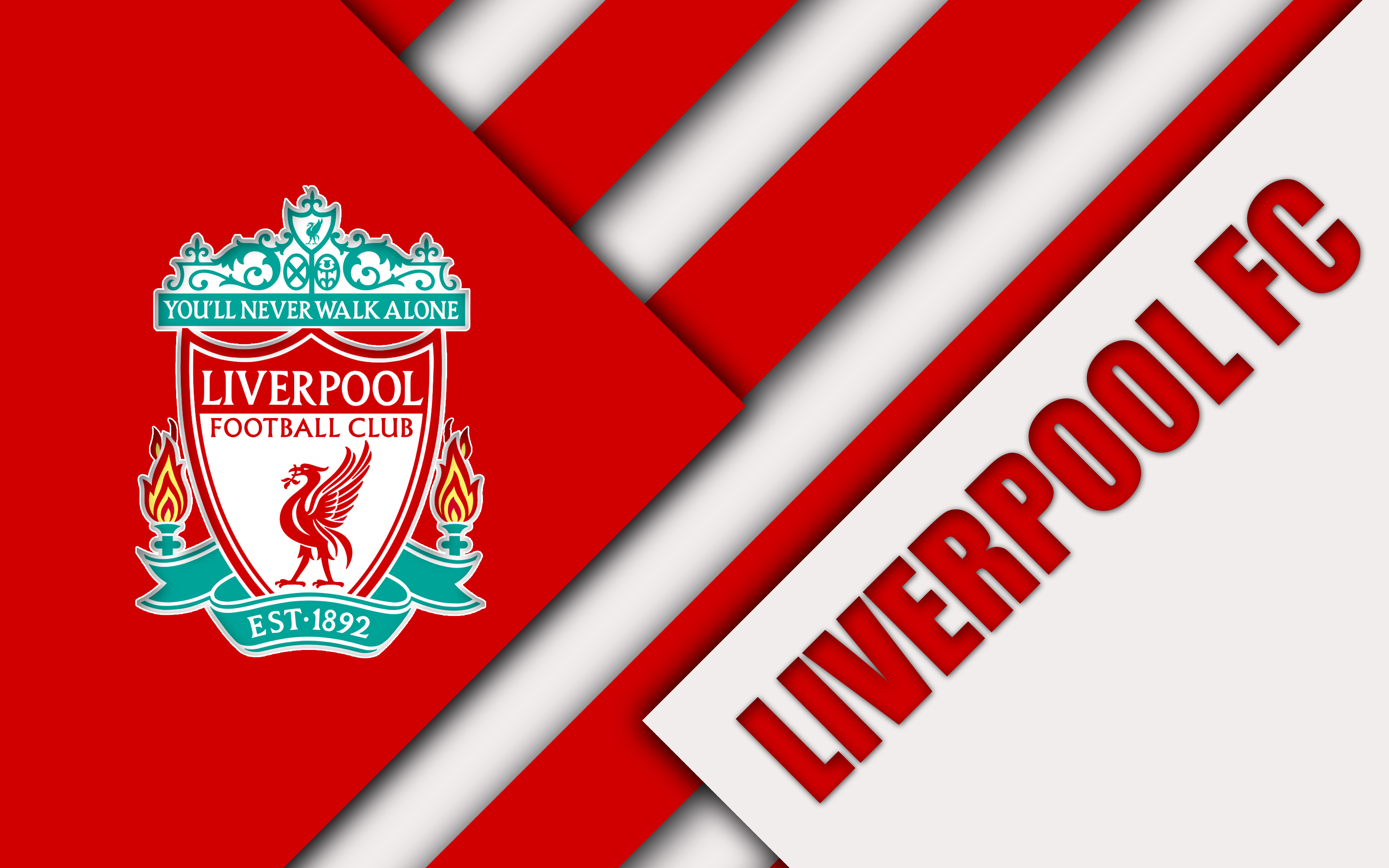 Liverpool F C Logo Soccer 3840x2400