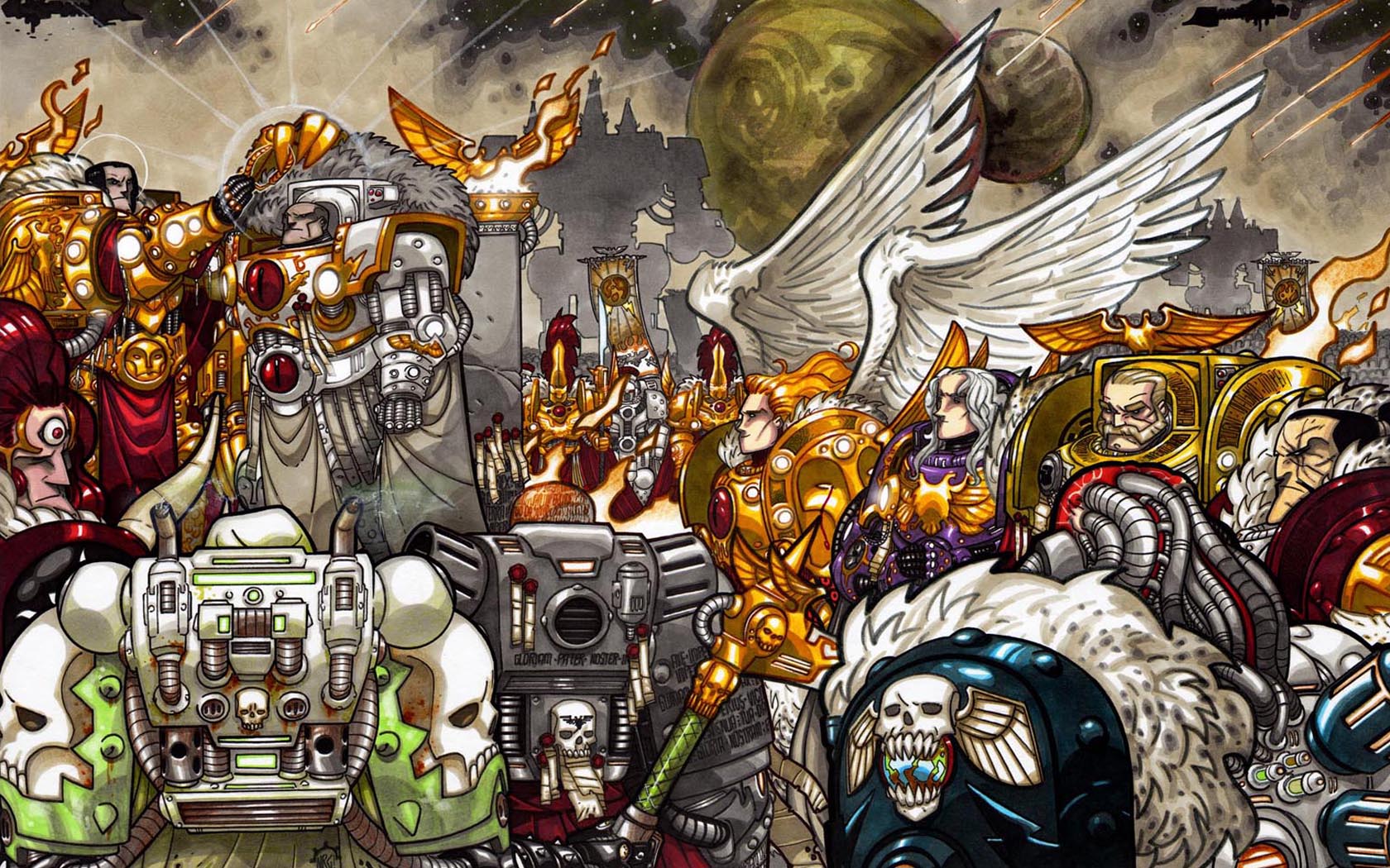 Video Game Warhammer 1680x1050