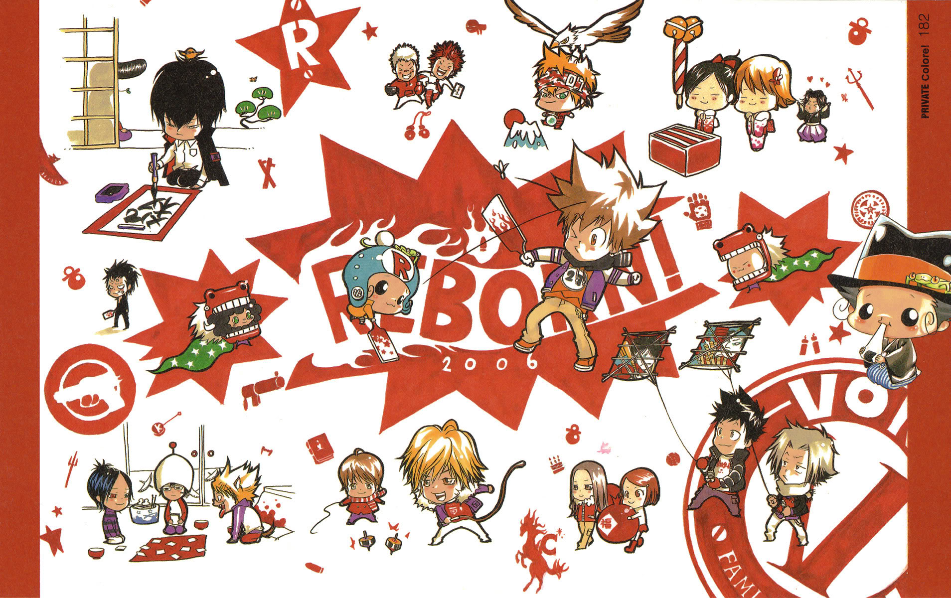 Bianchi Kateky Hitman Reborn Chikusa Kakimoto Colonnello Kateky Hitman Reborn Dino Kateky Hitman Reb 1908x1200