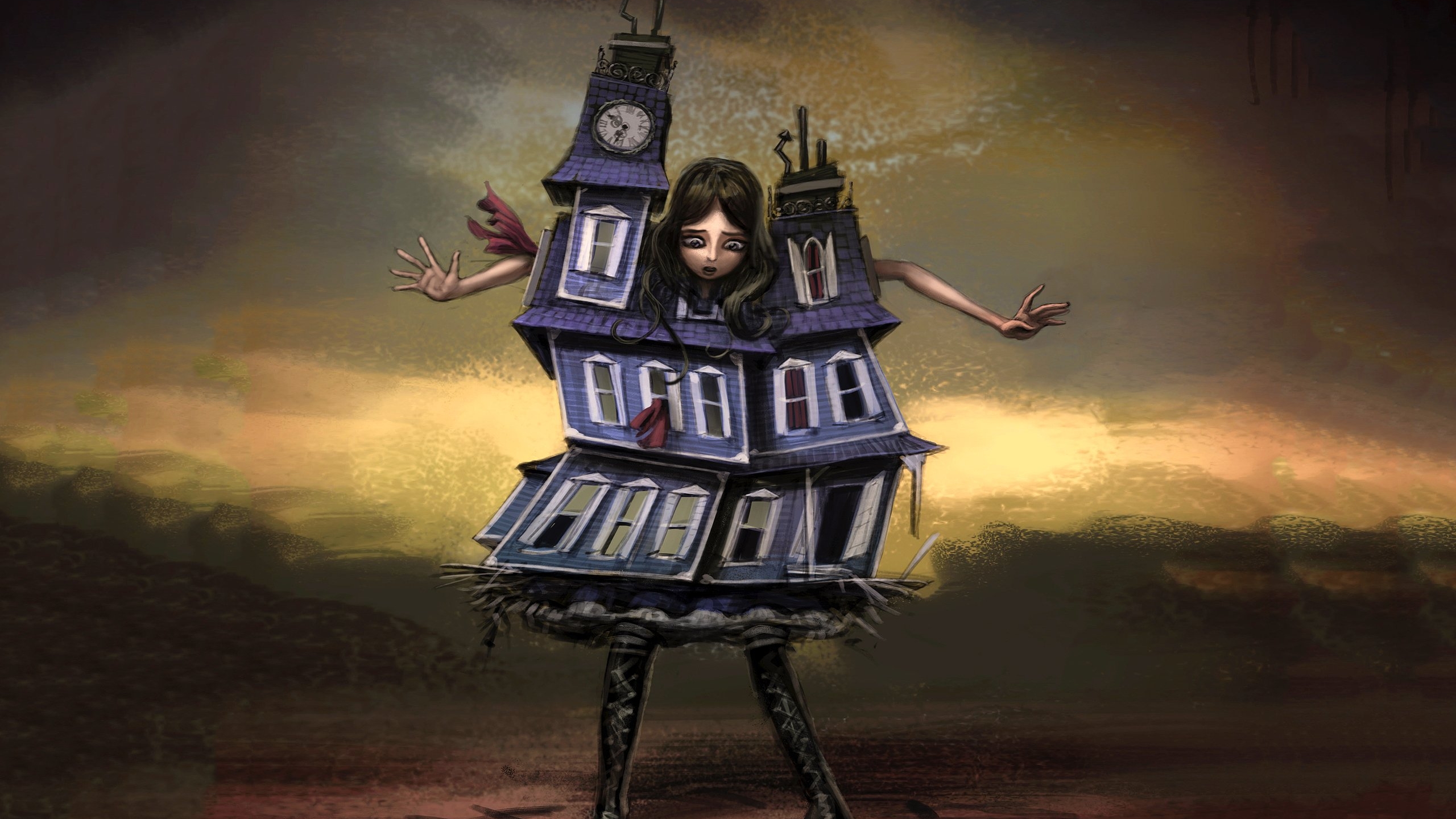 Video Game Alice Madness Returns 2560x1440