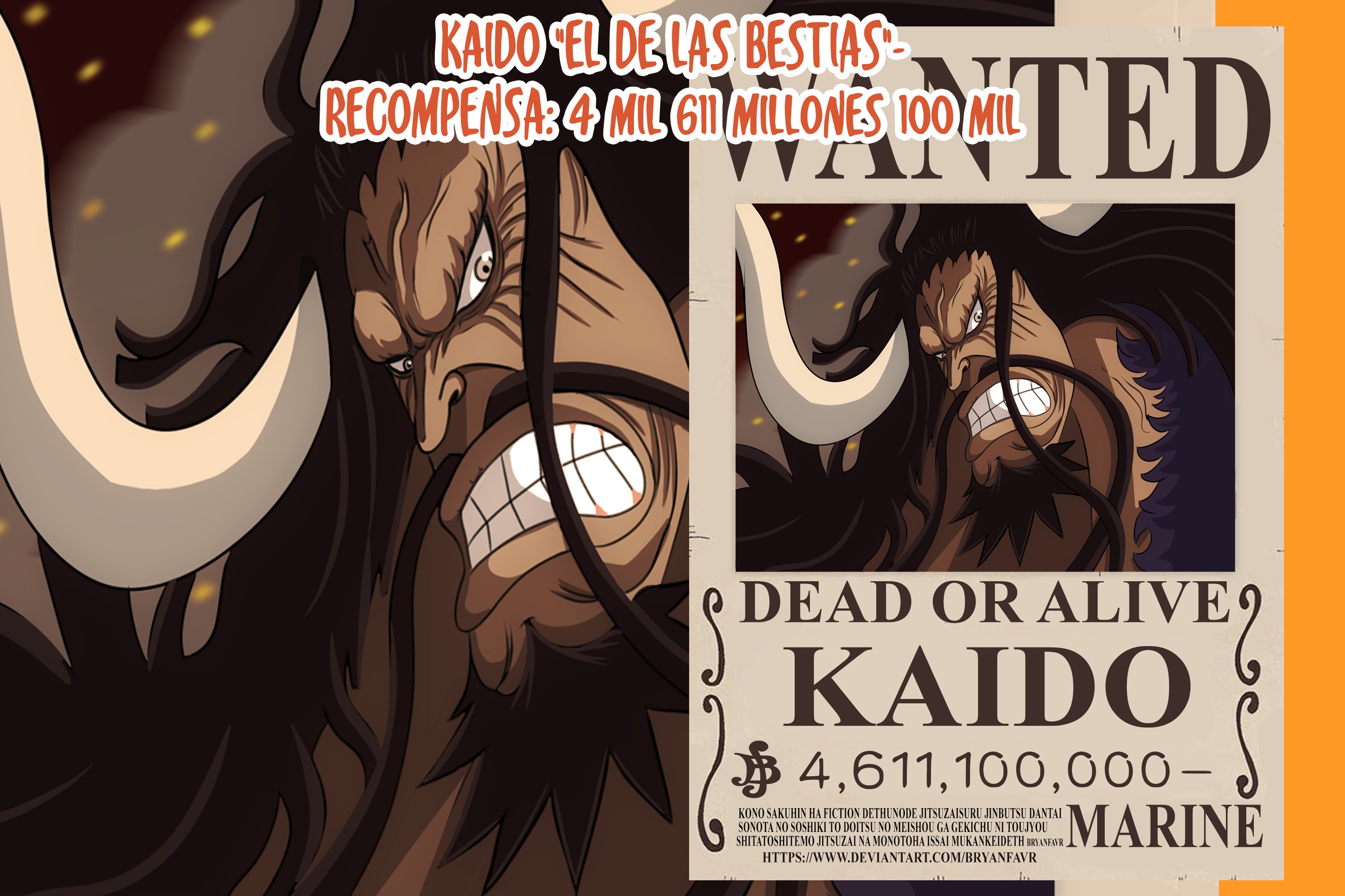 Kaido One Piece 3000x2000
