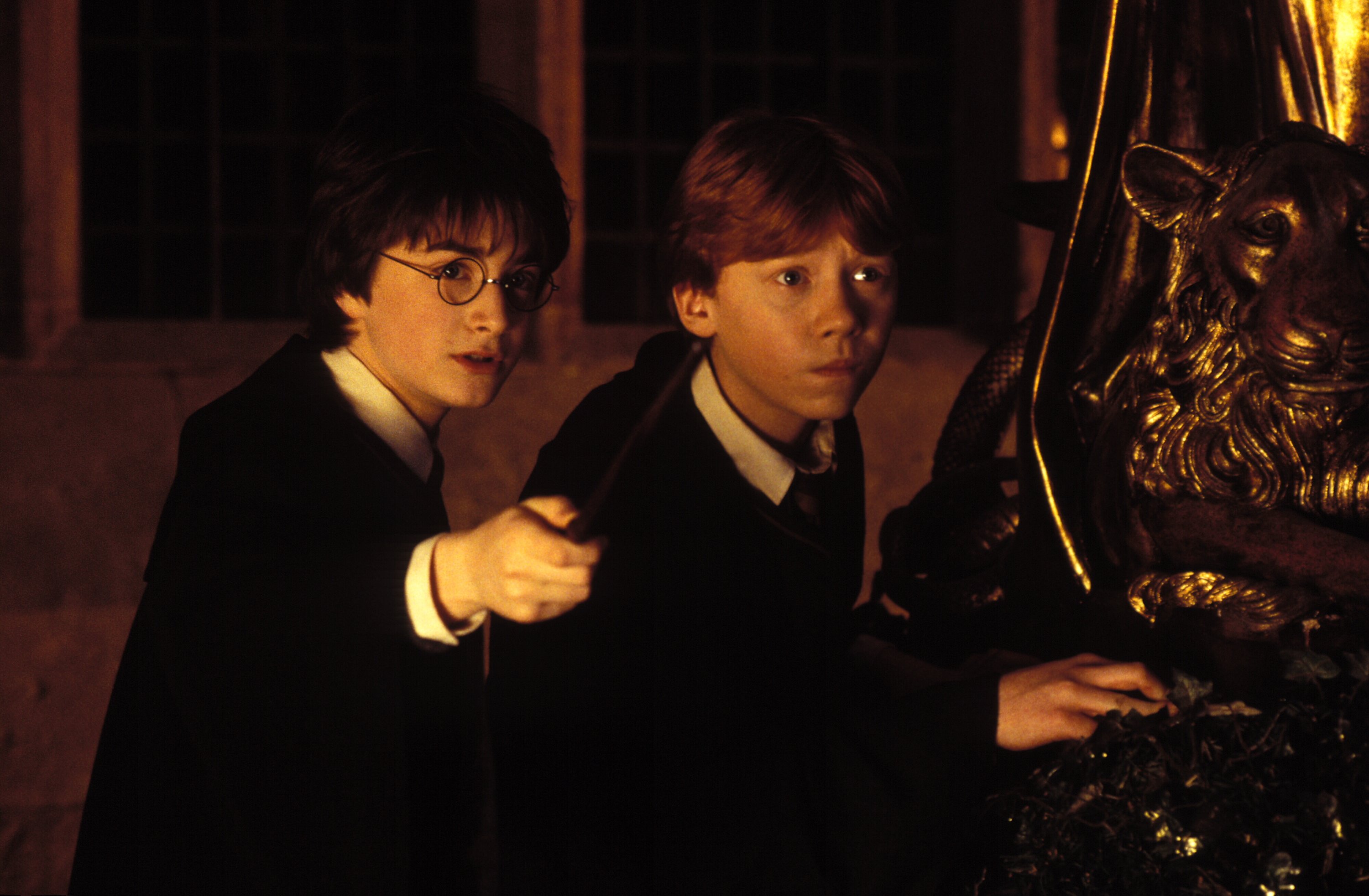 Daniel Radcliffe Harry Potter Ron Weasley Rupert Grint 3000x1966