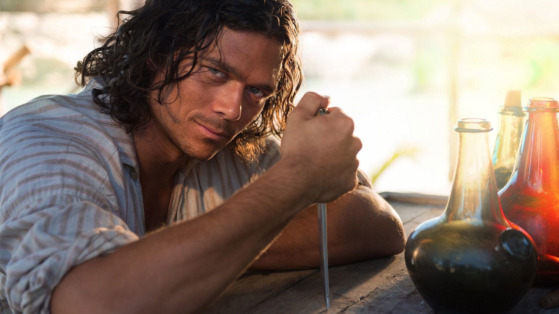 John Silver Black Sails Luke Arnold 1920x1080