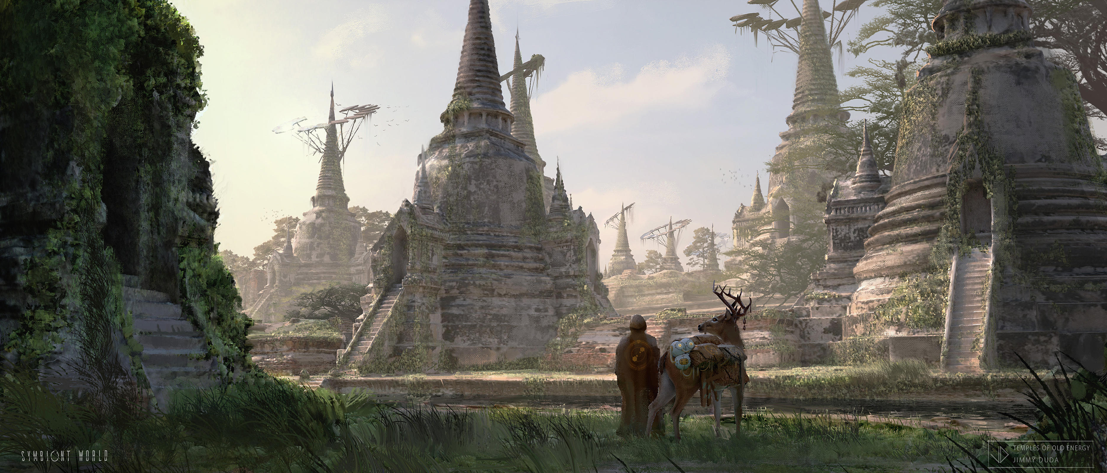 Building Deer Temple Traveler 3744x1602