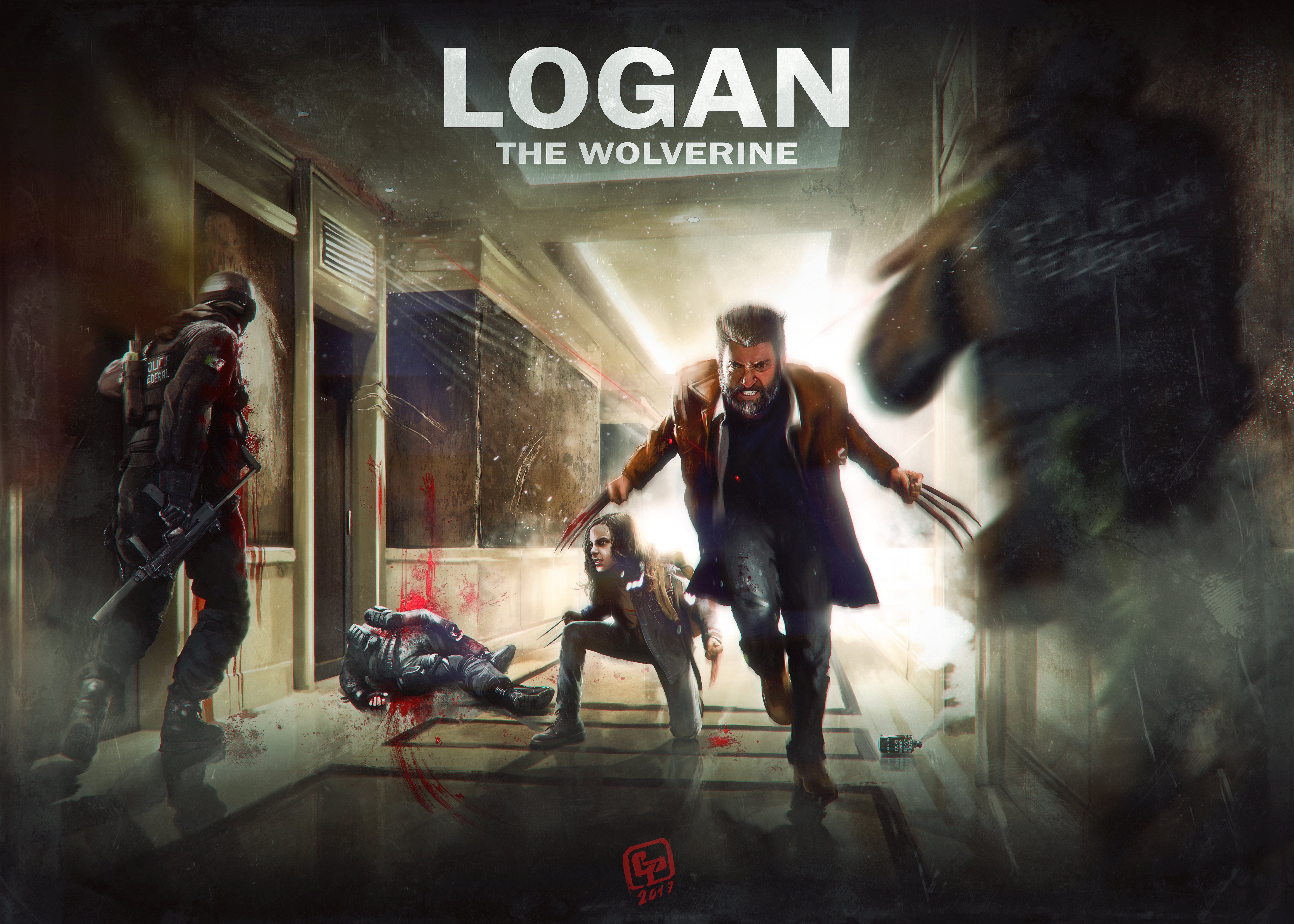 Logan Movie Wolverine X 23 8300x5929