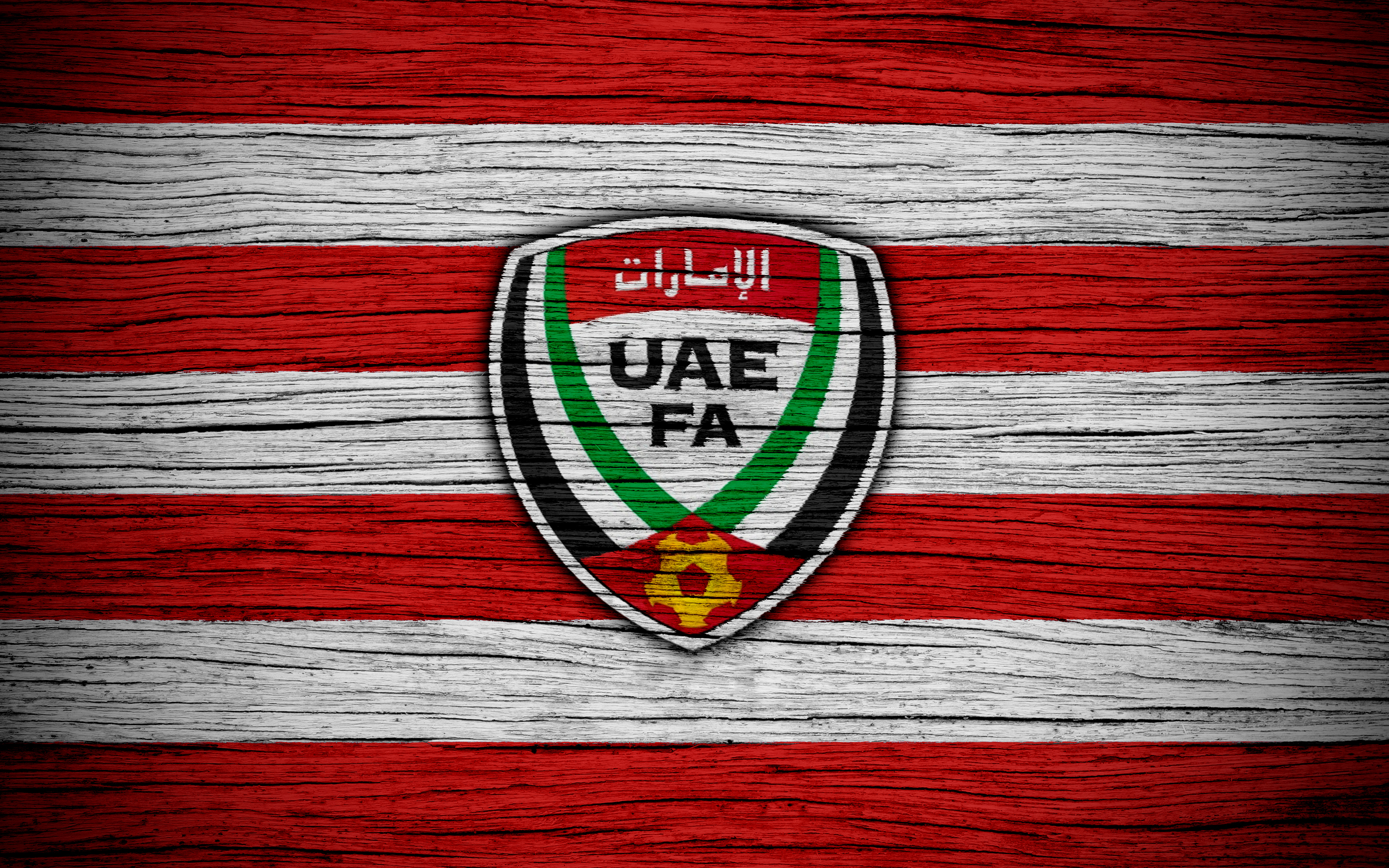 Emblem Logo Soccer United Arab Emirates 3840x2400