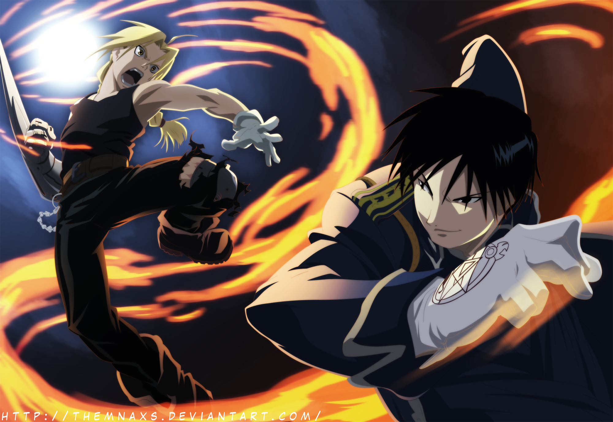Edward Elric Roy Mustang Wallpaper - Resolution:2000x1376 - ID:1054510 -  