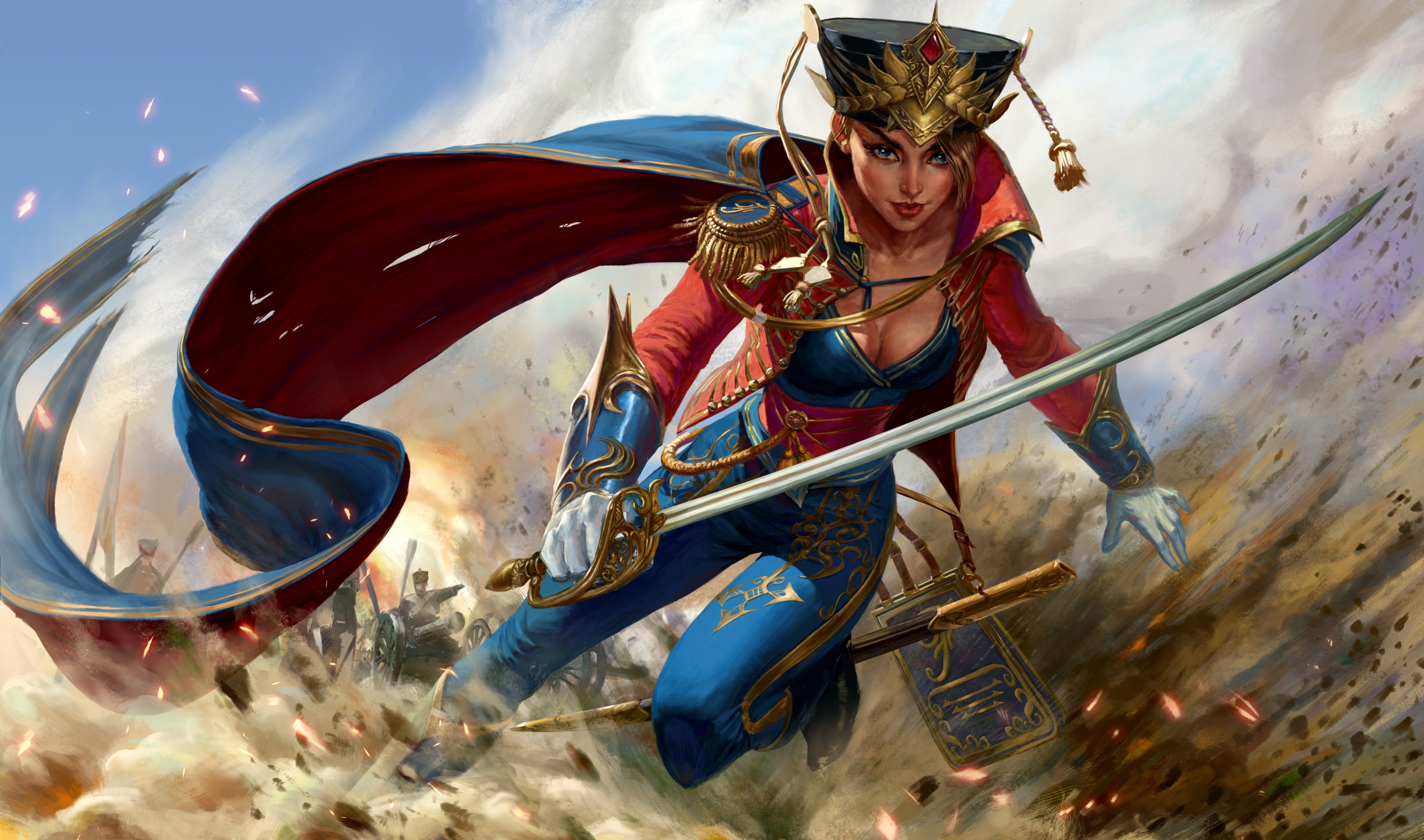 Fiora League Of Legends League Of Legends Sword Woman Warrior 2542x1500