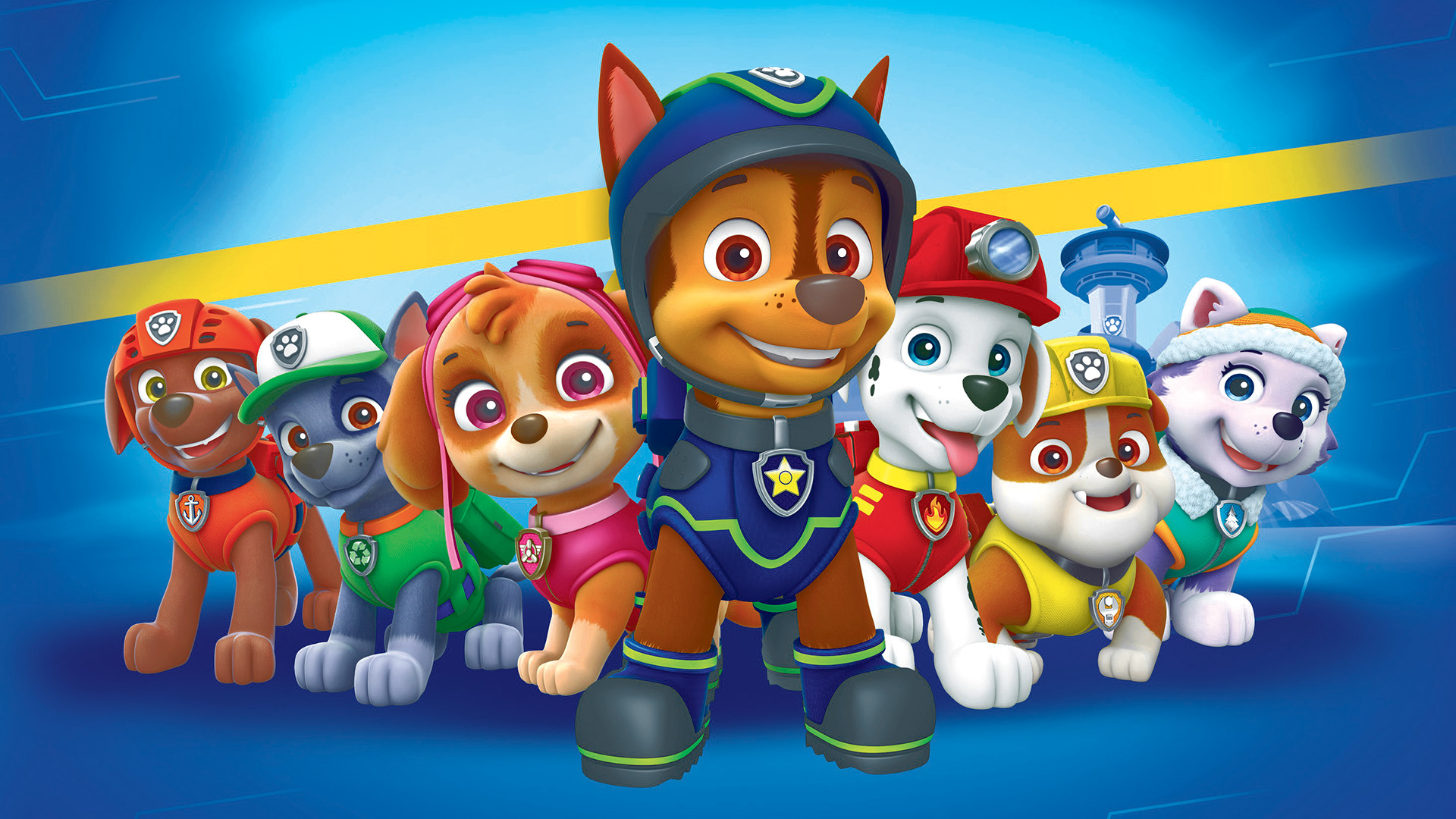 Cartoon Dog Paw Patrol 1920x1080