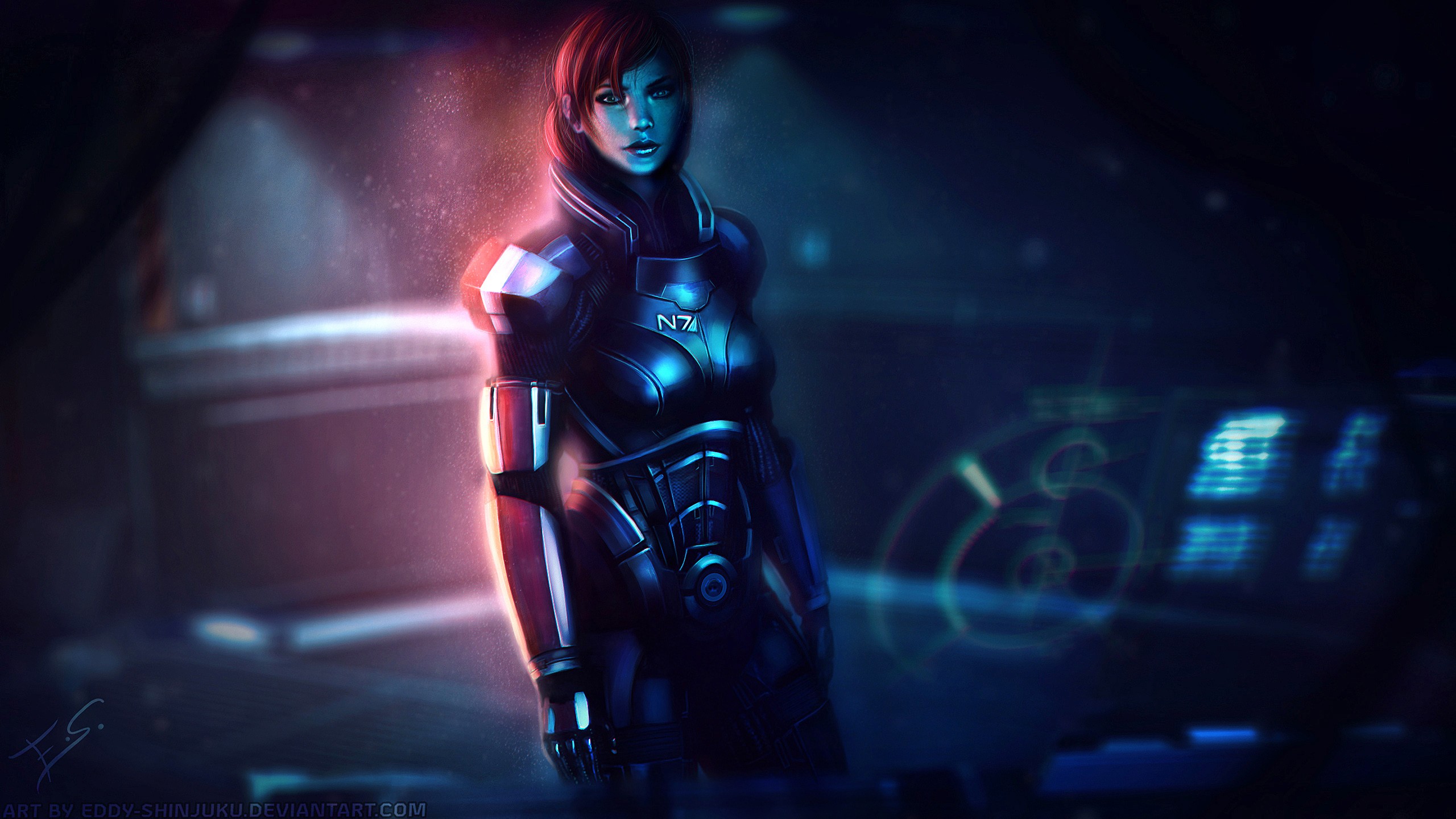 Commander Shepard 2560x1440