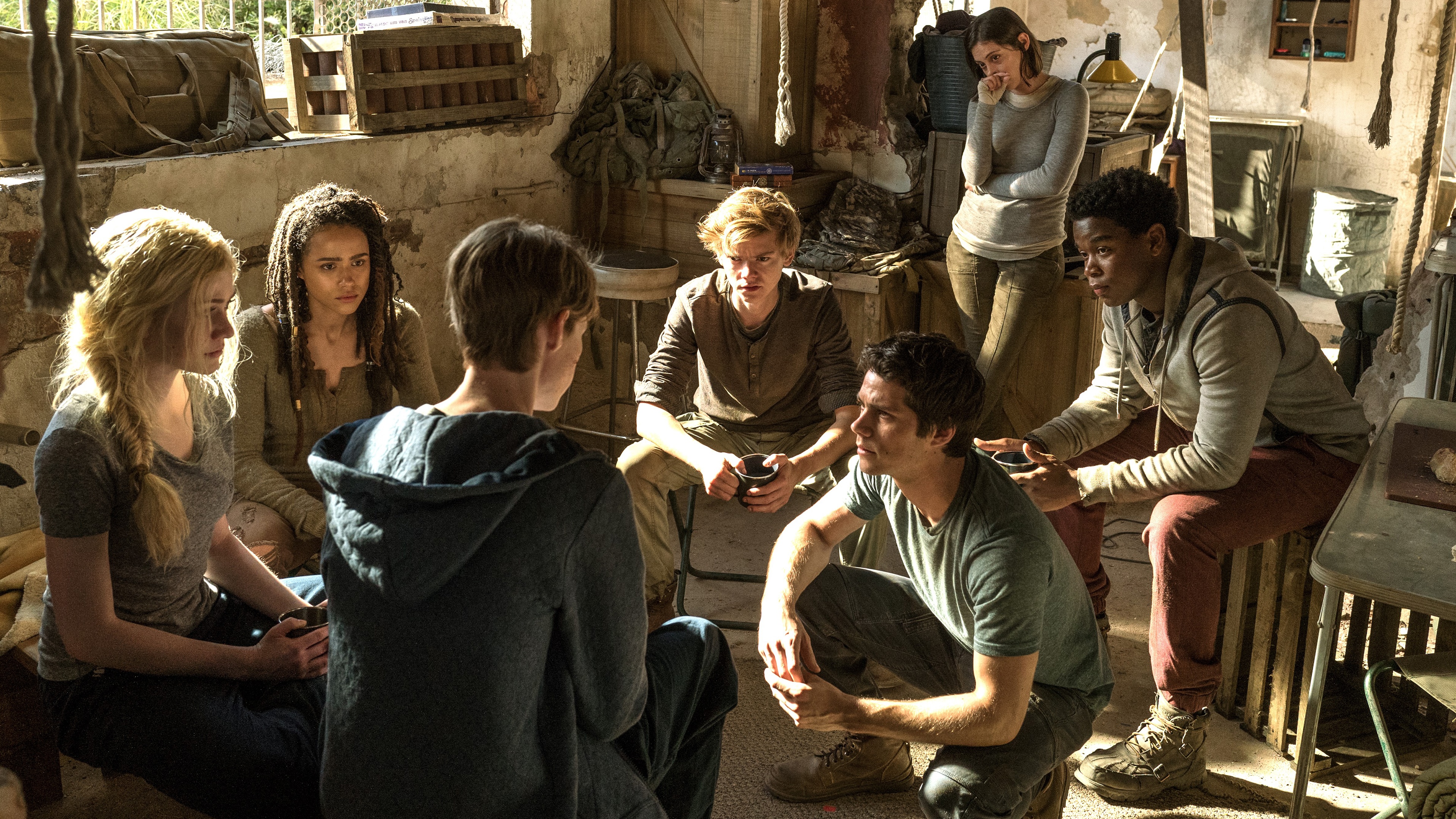 Dylan O 039 Brien Maze Runner The Death Cure Rosa Salazar Thomas Brodie Sangster 3840x2160