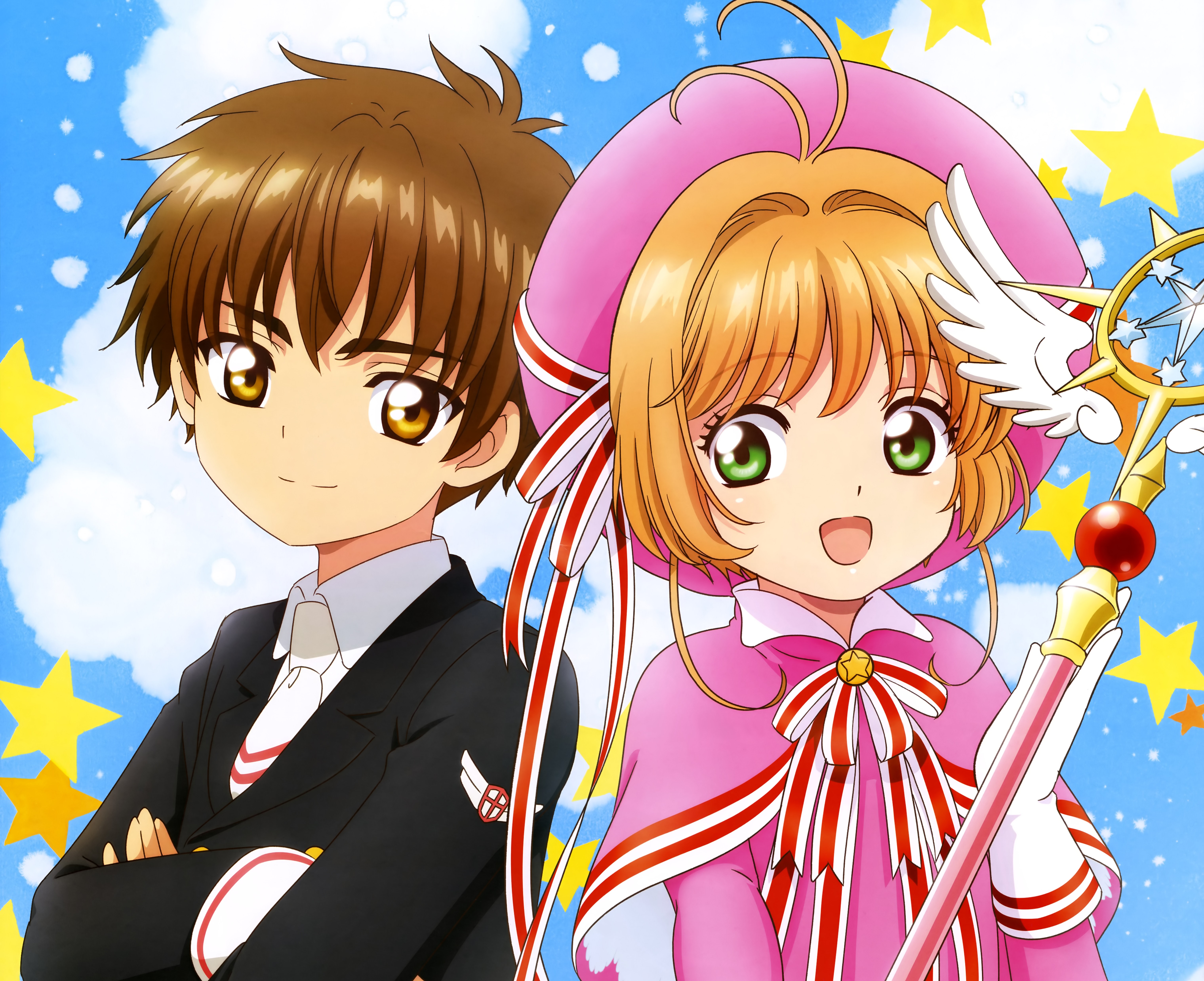 Sakura Kinomoto Syaoran Li 6080x4952