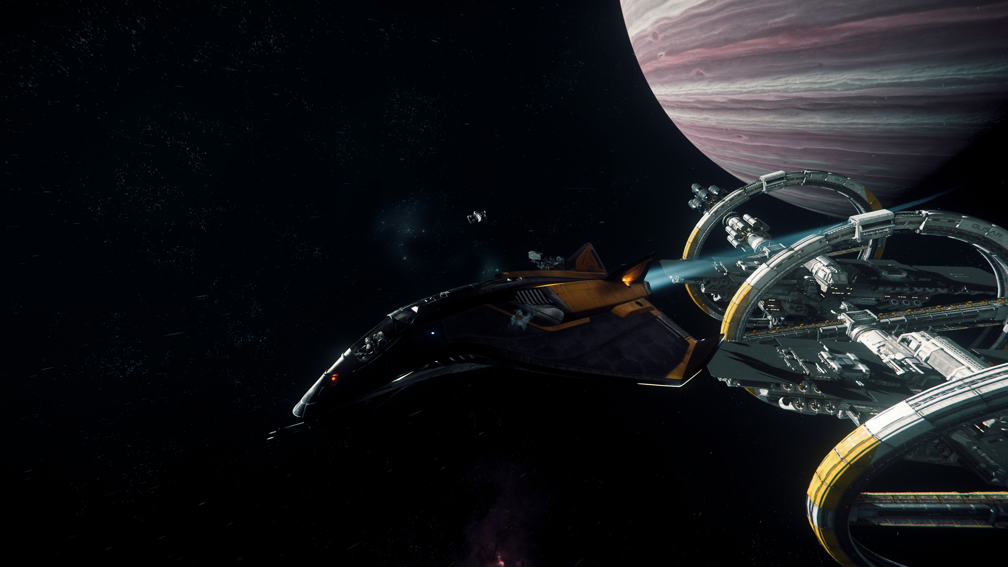 Avenger Star Citizen Port Olisar Star Citizen Space Star Citizen 3840x2160