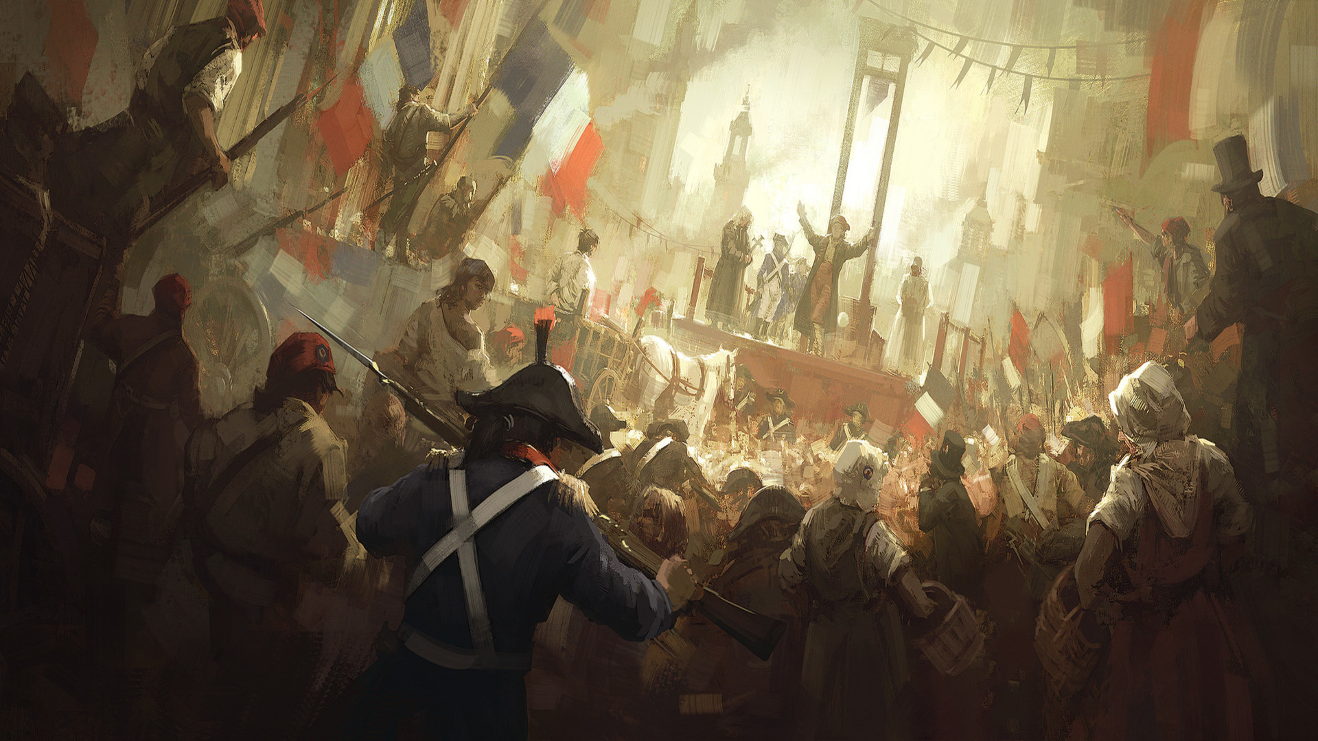 France French Revolution Guillotine 1920x1080