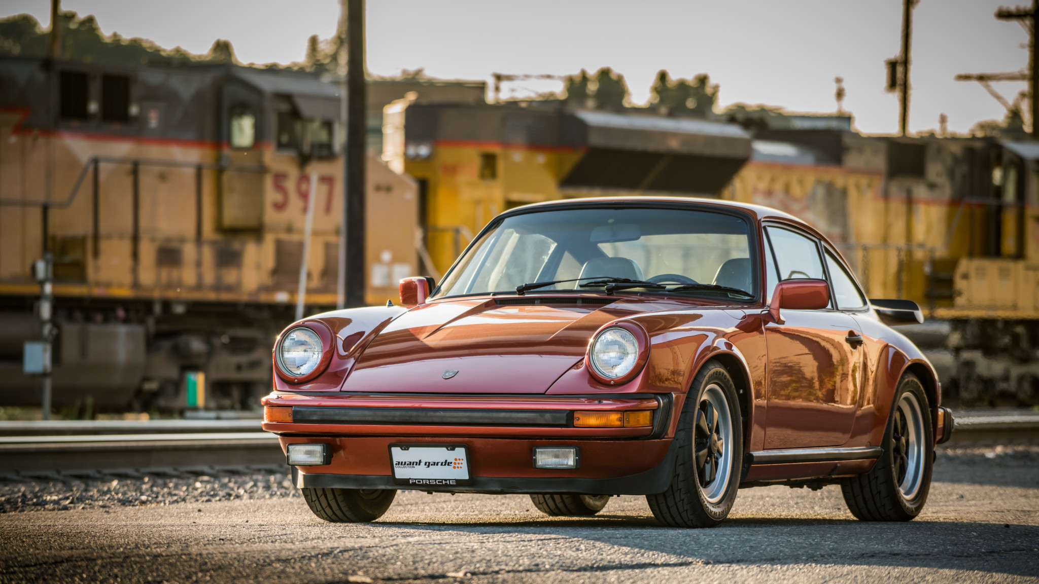 Car Coupe Old Car Porsche 911sc Red Car Sport Car 2048x1152