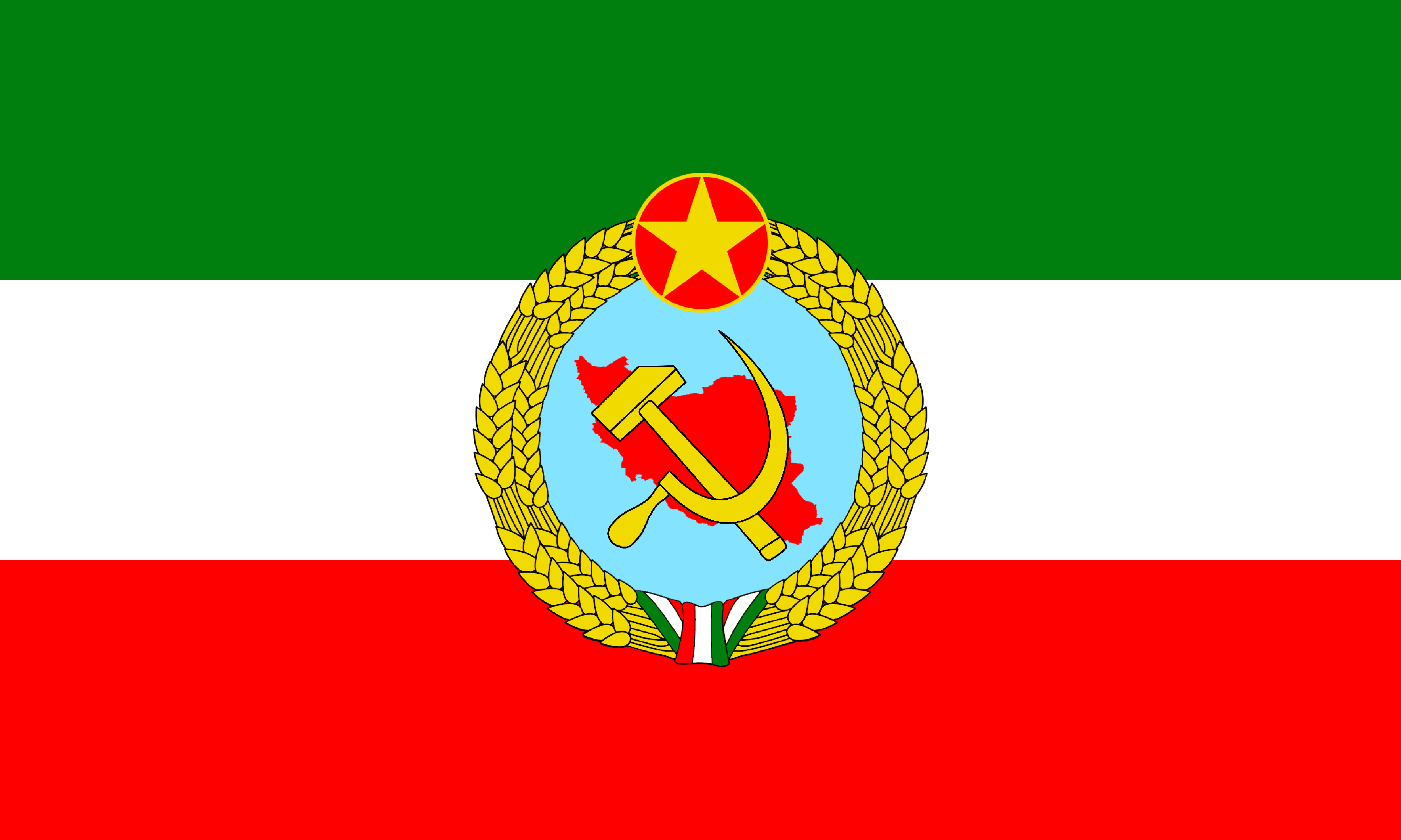 Emblem Flag Flag Of Iran 5000x3000