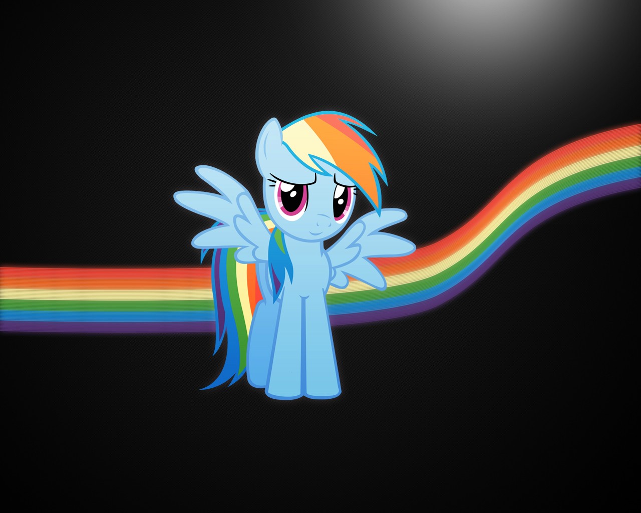 My Little Pony Rainbow Dash Vector 1280x1024