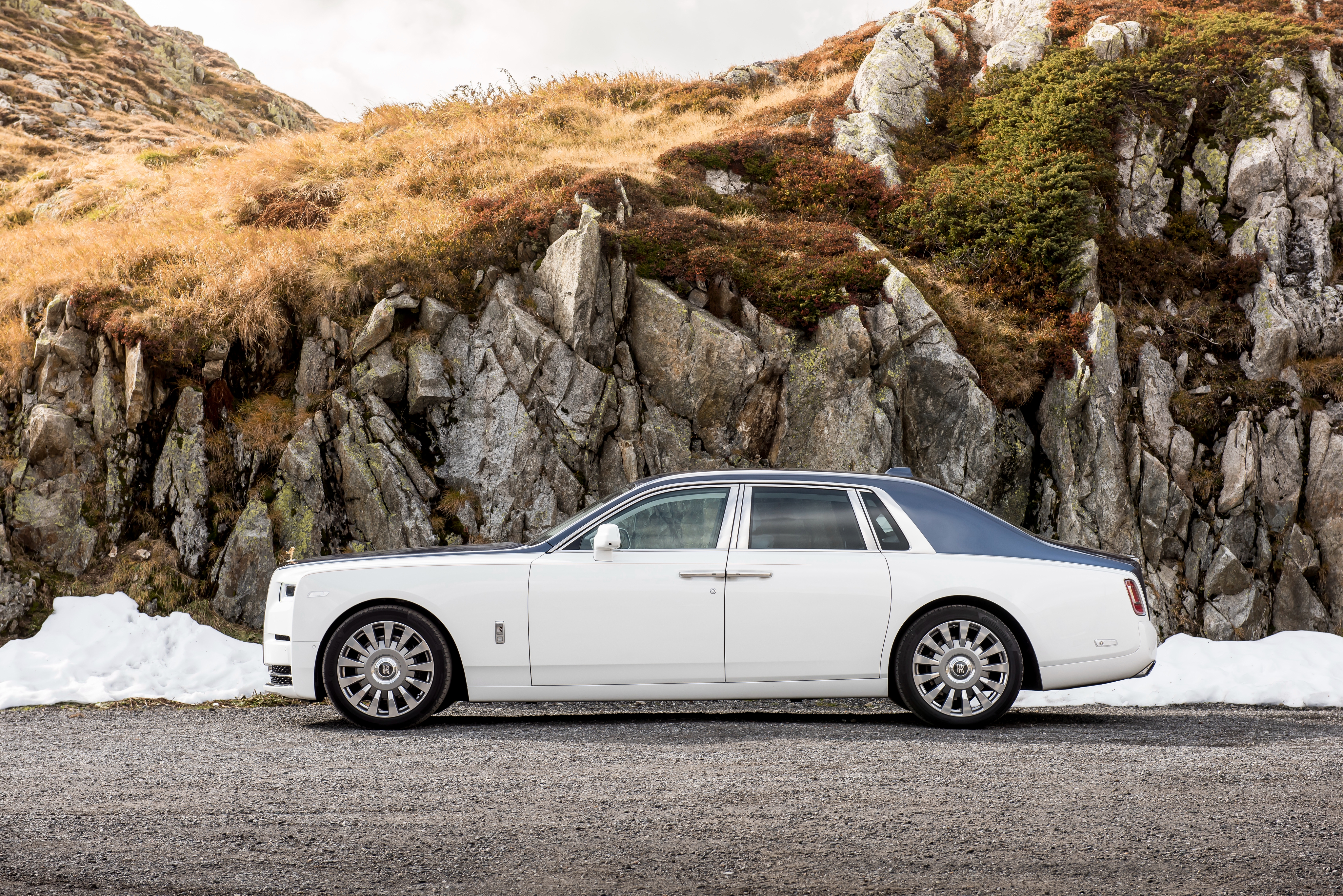 Car Luxury Car Rolls Royce Rolls Royce Phantom Vehicle White Car 4096x2734