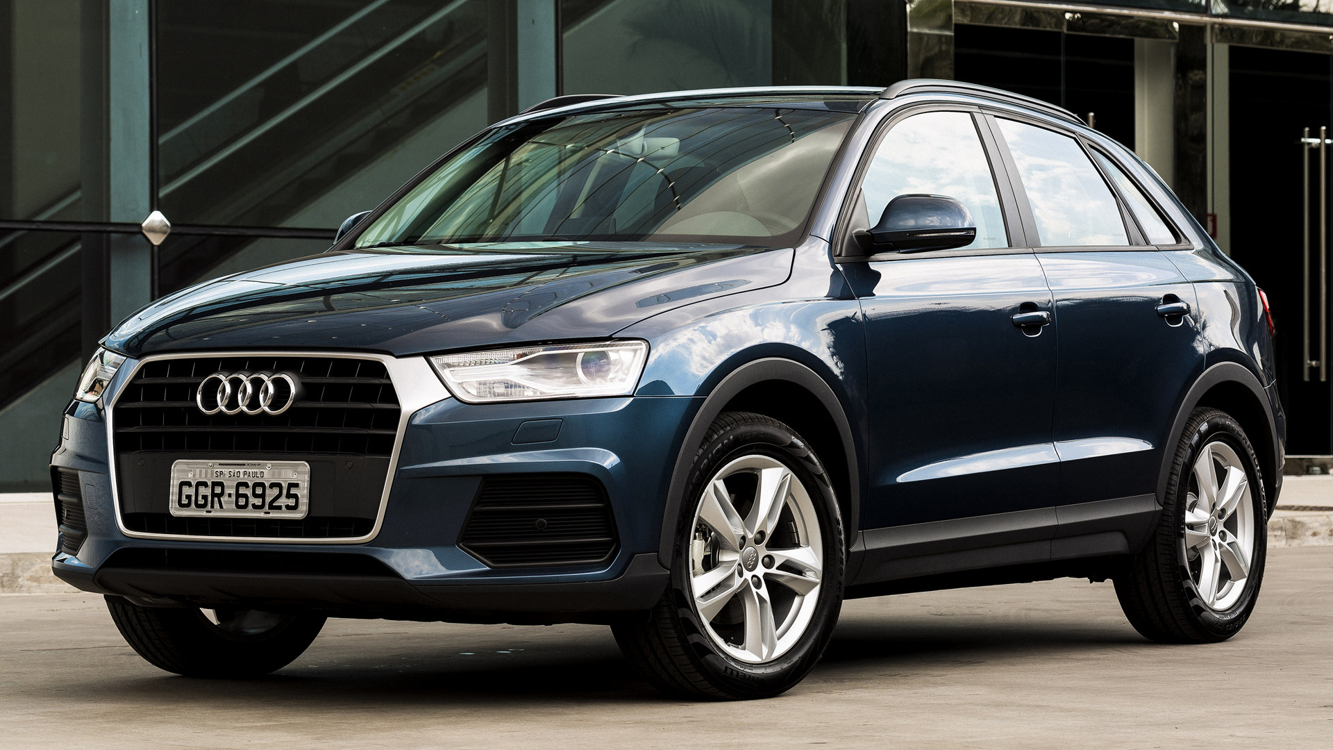 Audi Q3 Blue Car Car Compact Car Crossover Car Luxury Car Suv 1920x1080