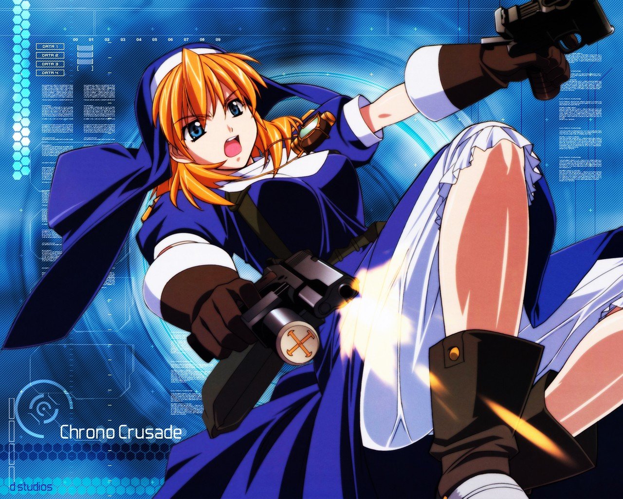 Anime Chrono Crusade 1280x1024
