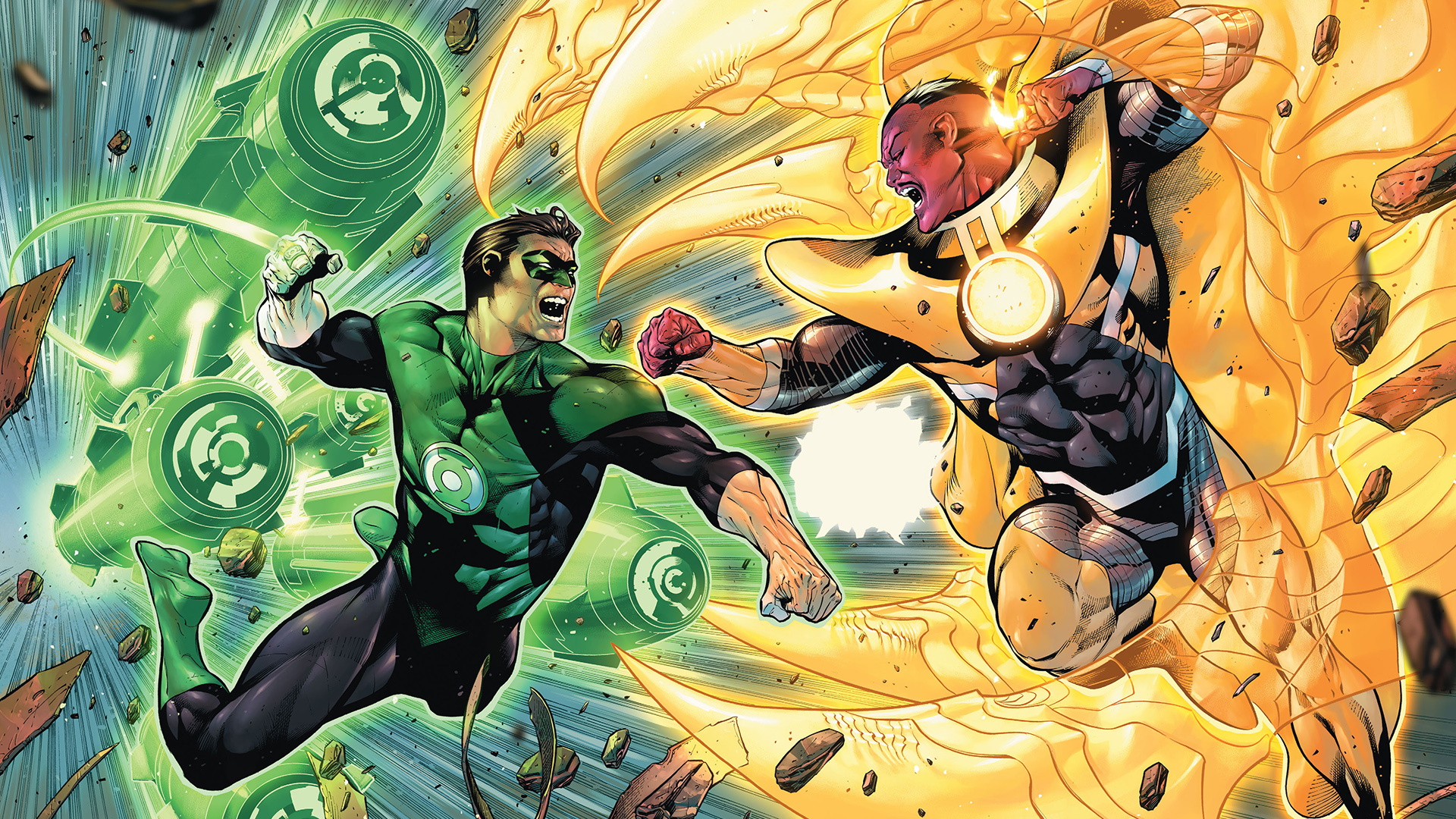 Dc Comics Green Lantern Hal Jordan Sinestro Dc Comics 1920x1080