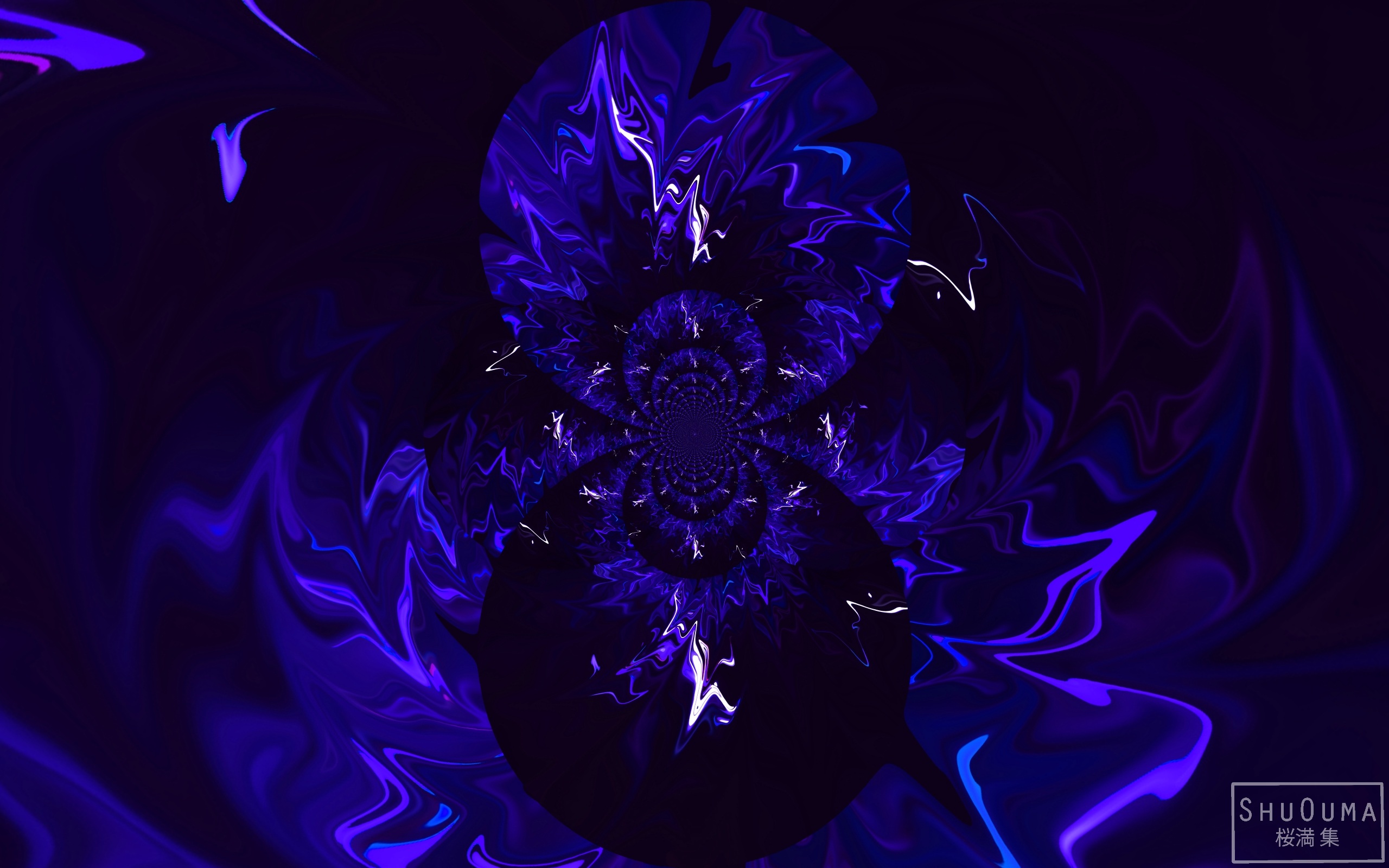 Abstract Purple 2560x1600