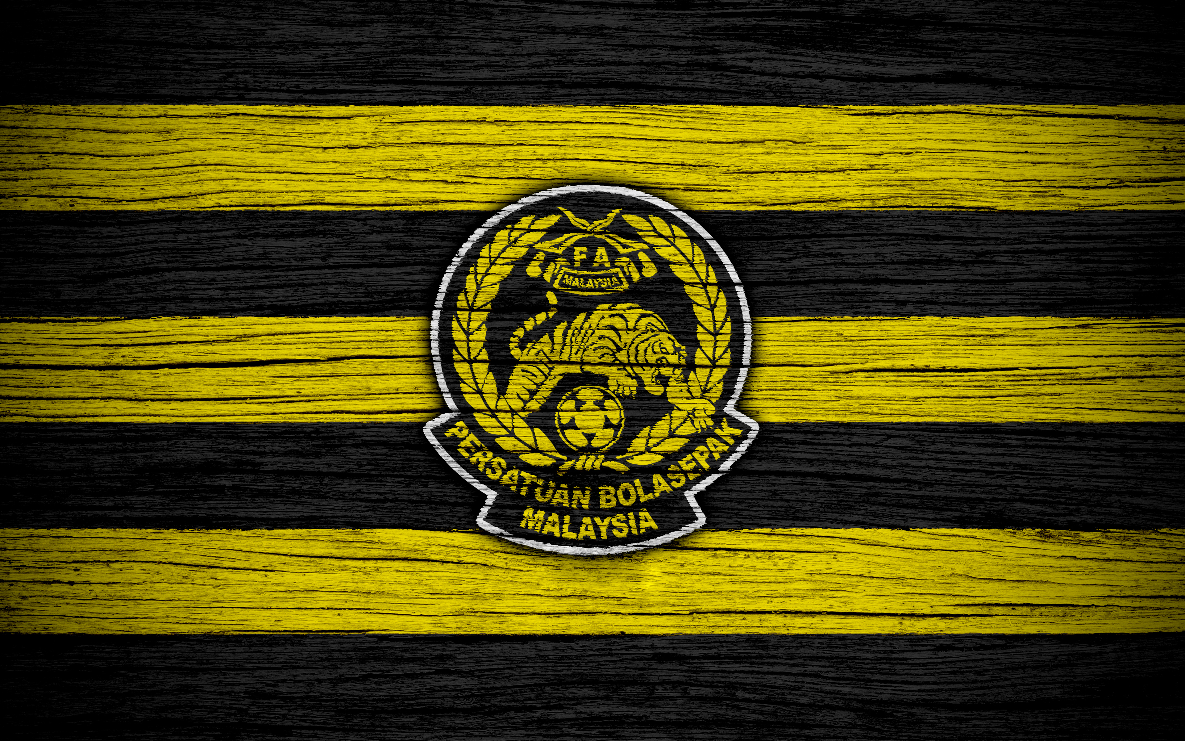 Emblem Logo Malaysia Soccer 3840x2400