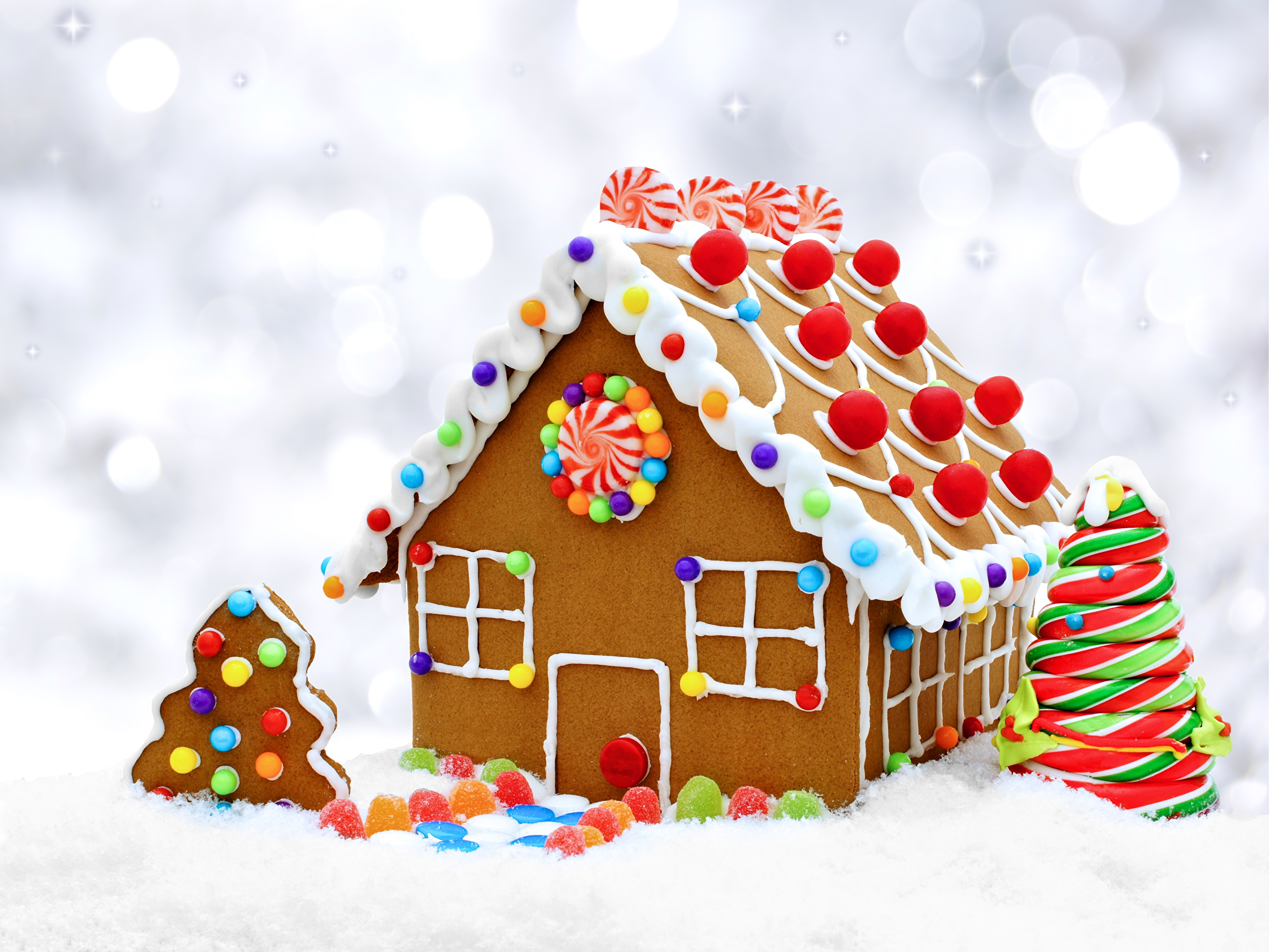 Christmas Gingerbread House 2560x1920