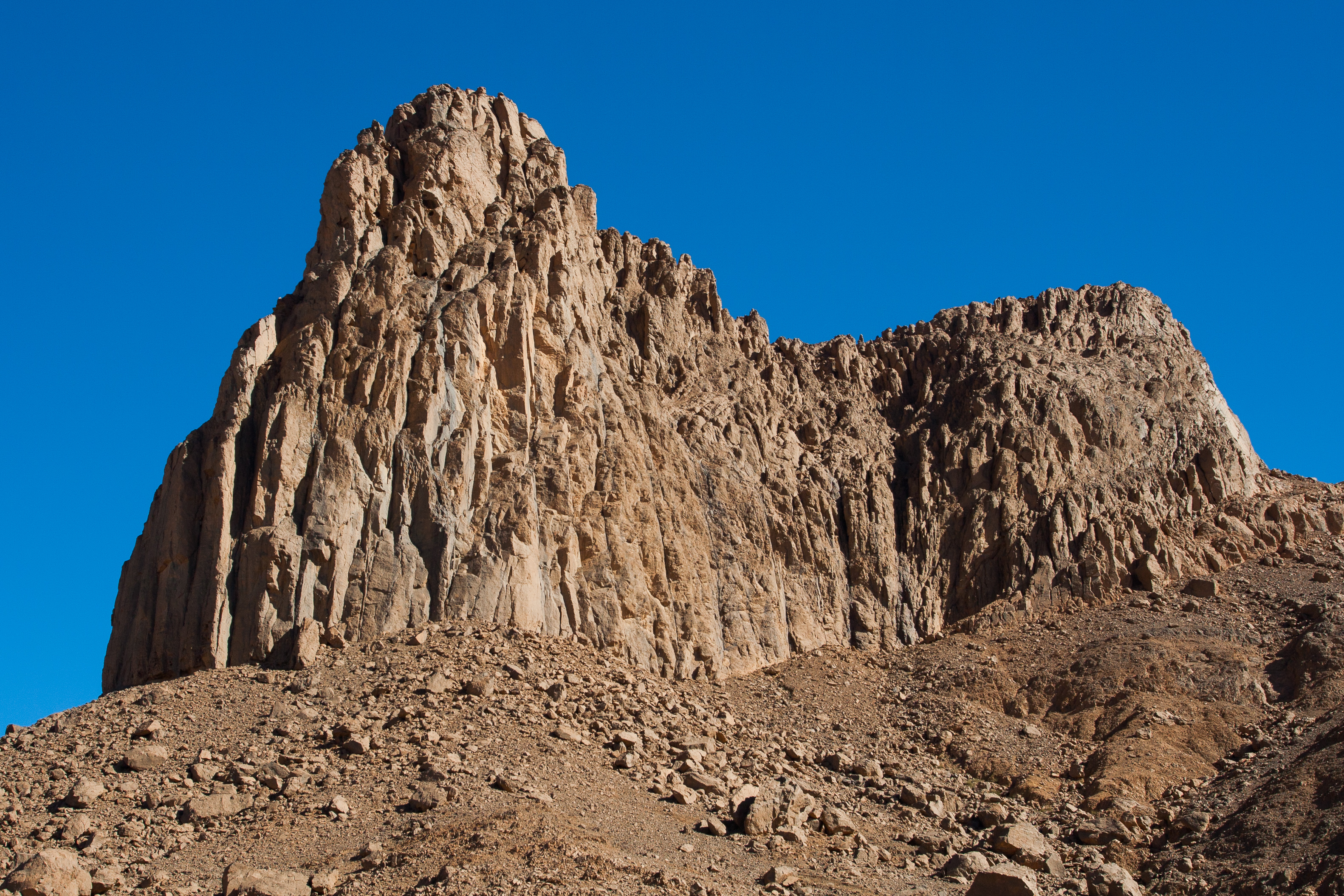 Africa Algeria Climbing Desert Hill Hoggar Mountains Rock Sahara Stone Tassili N 039 Ajjer 3164x2109