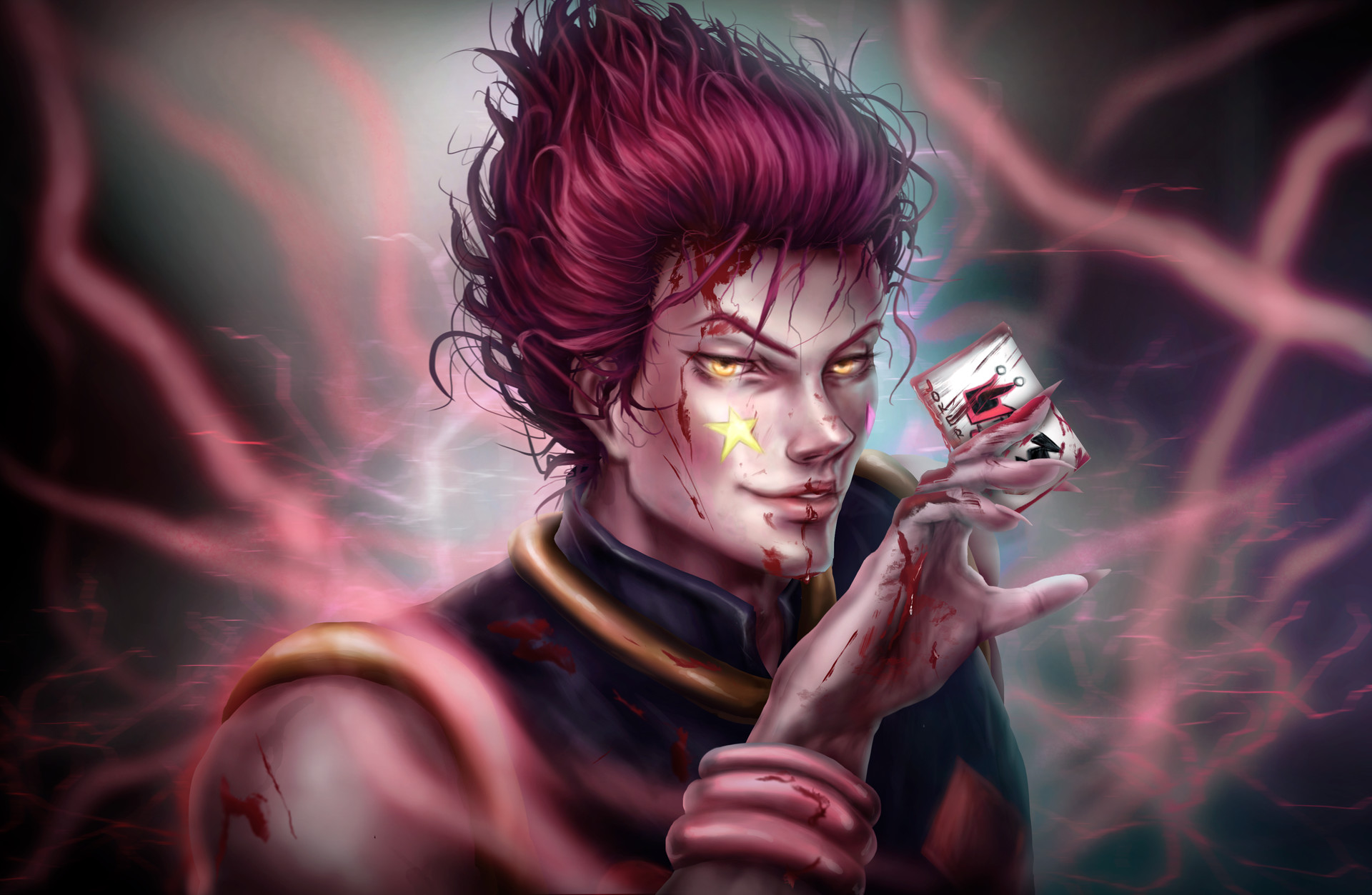 Hisoka Hunter Hunter 1920x1253