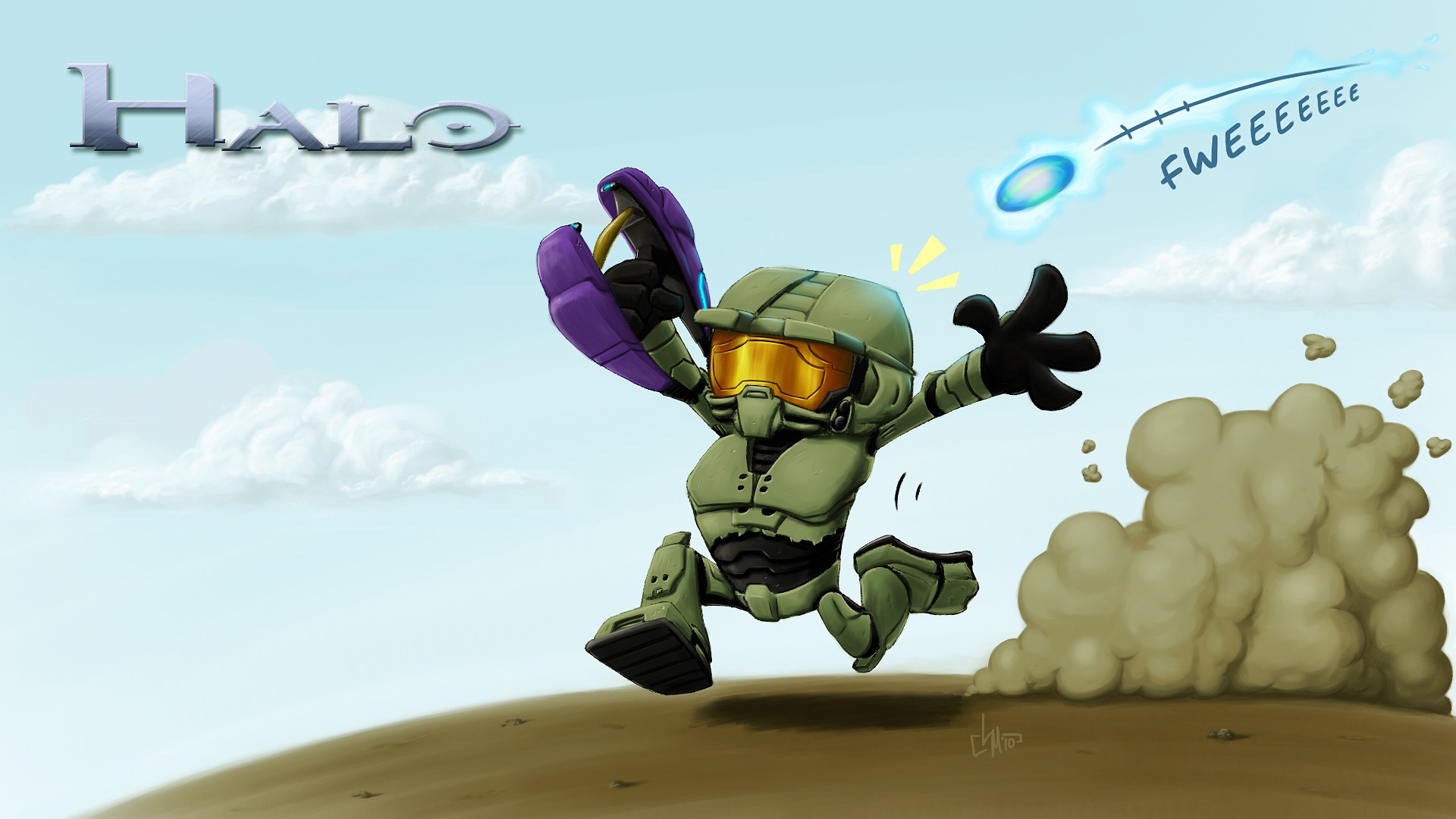 Funny Game Halo 1920x1080